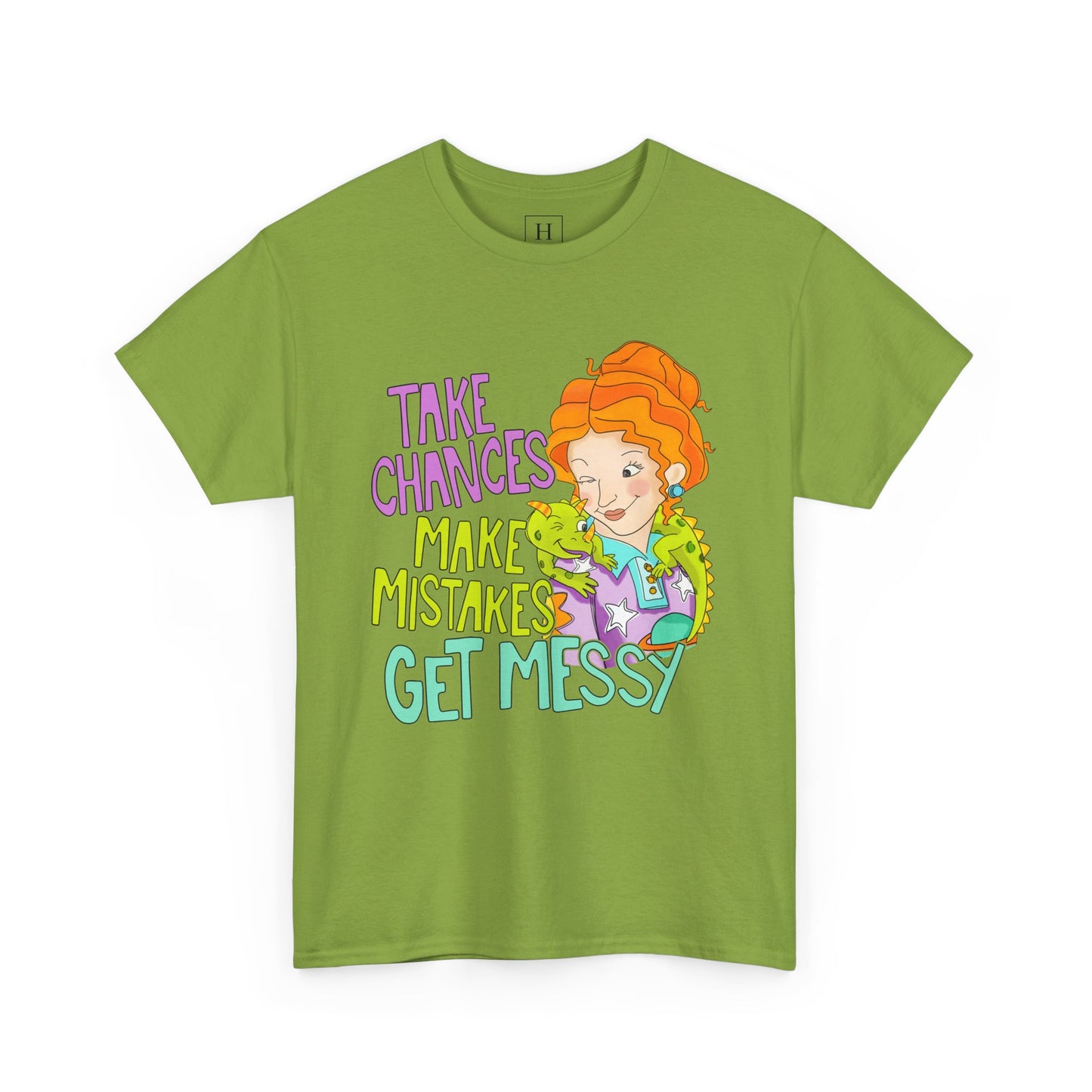 Take Chances Make Mistakes Ms. Frizzle Teacher T-Shirt