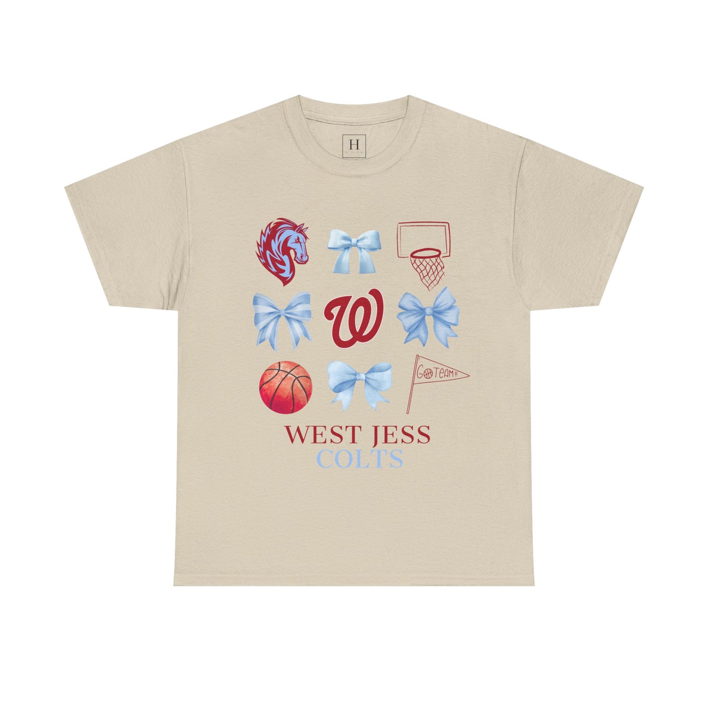 West Jessamine Basketball Coquette Unisex Tee