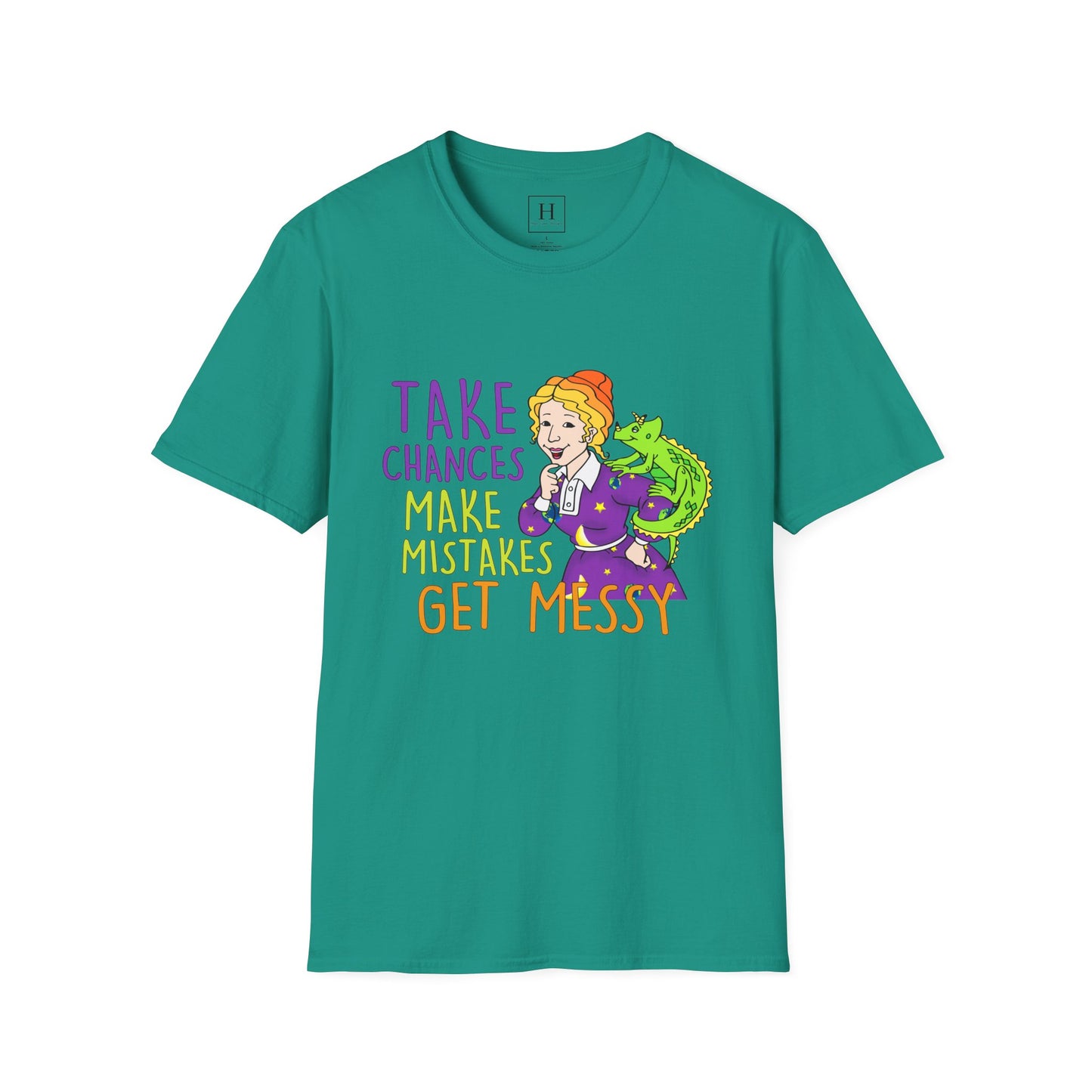 Take Chances Make Mistakes Teacher T-Shirt