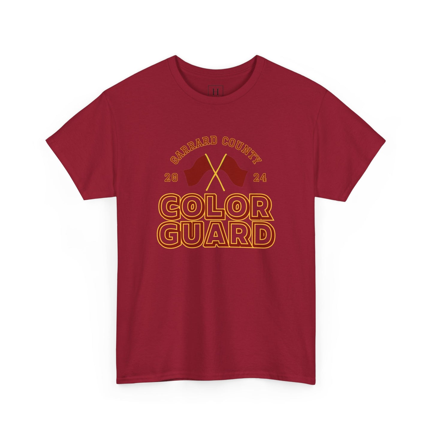 Garrard County Color Guard T-Shirt (Front Only)