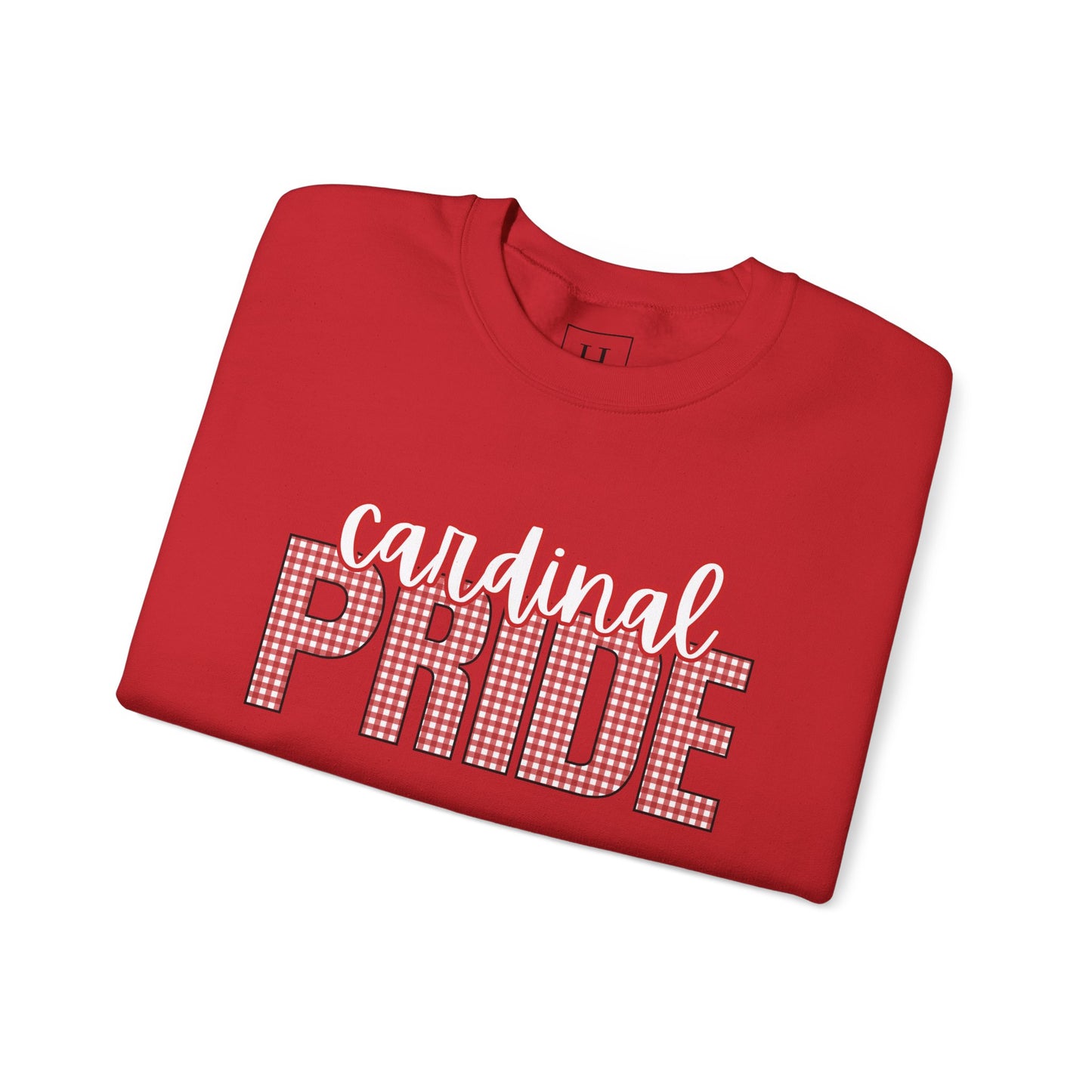 Cardinal Checker Pride Sweater