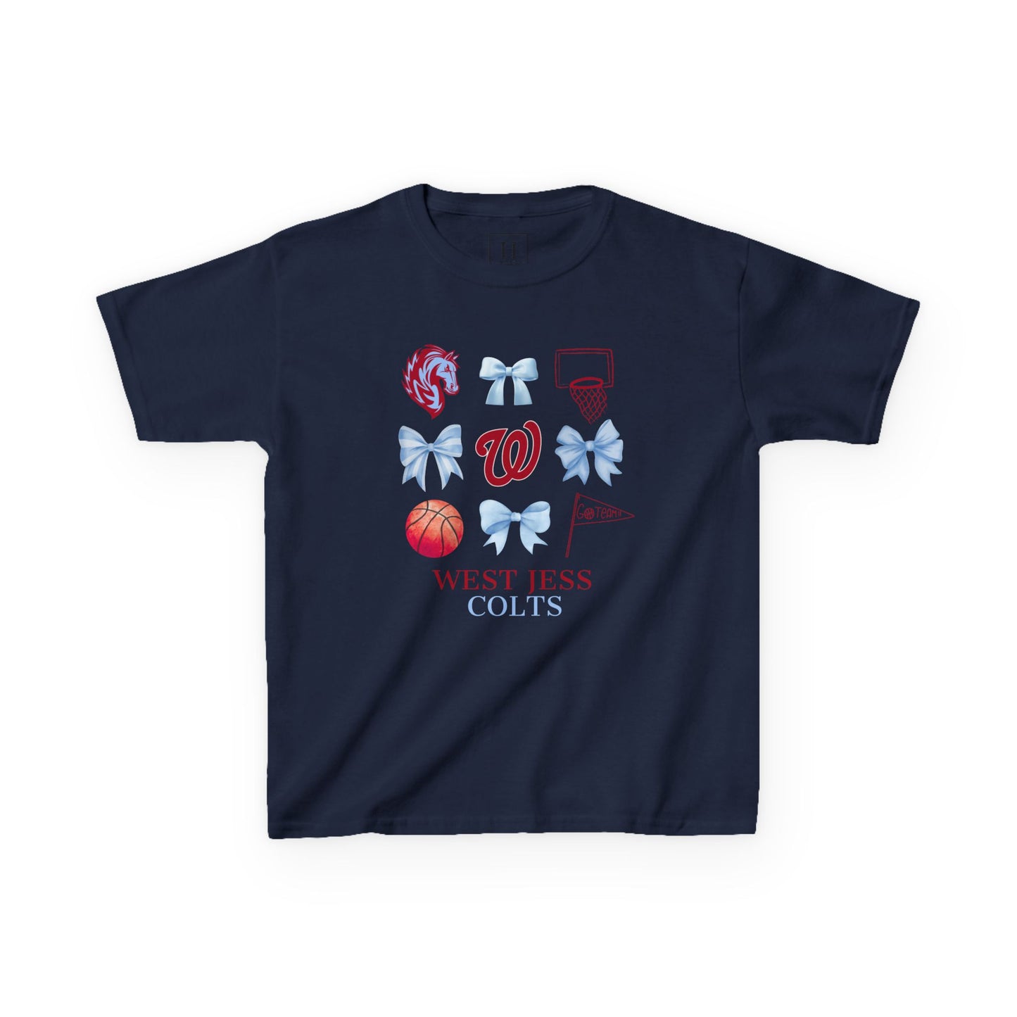 YOUTH --- West Jessamine Basketball Coquette Unisex Tee