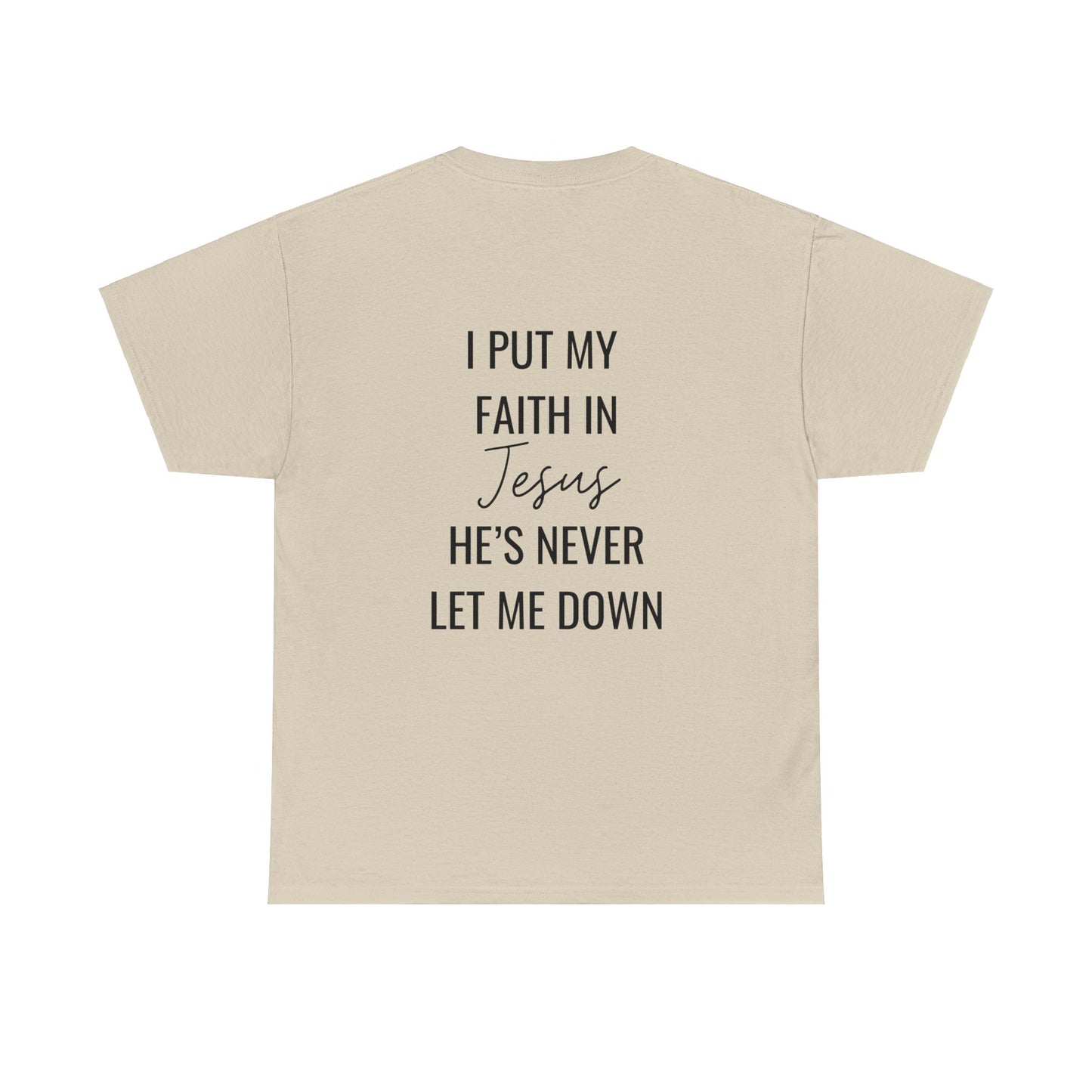 faith in jesus christian shirt
