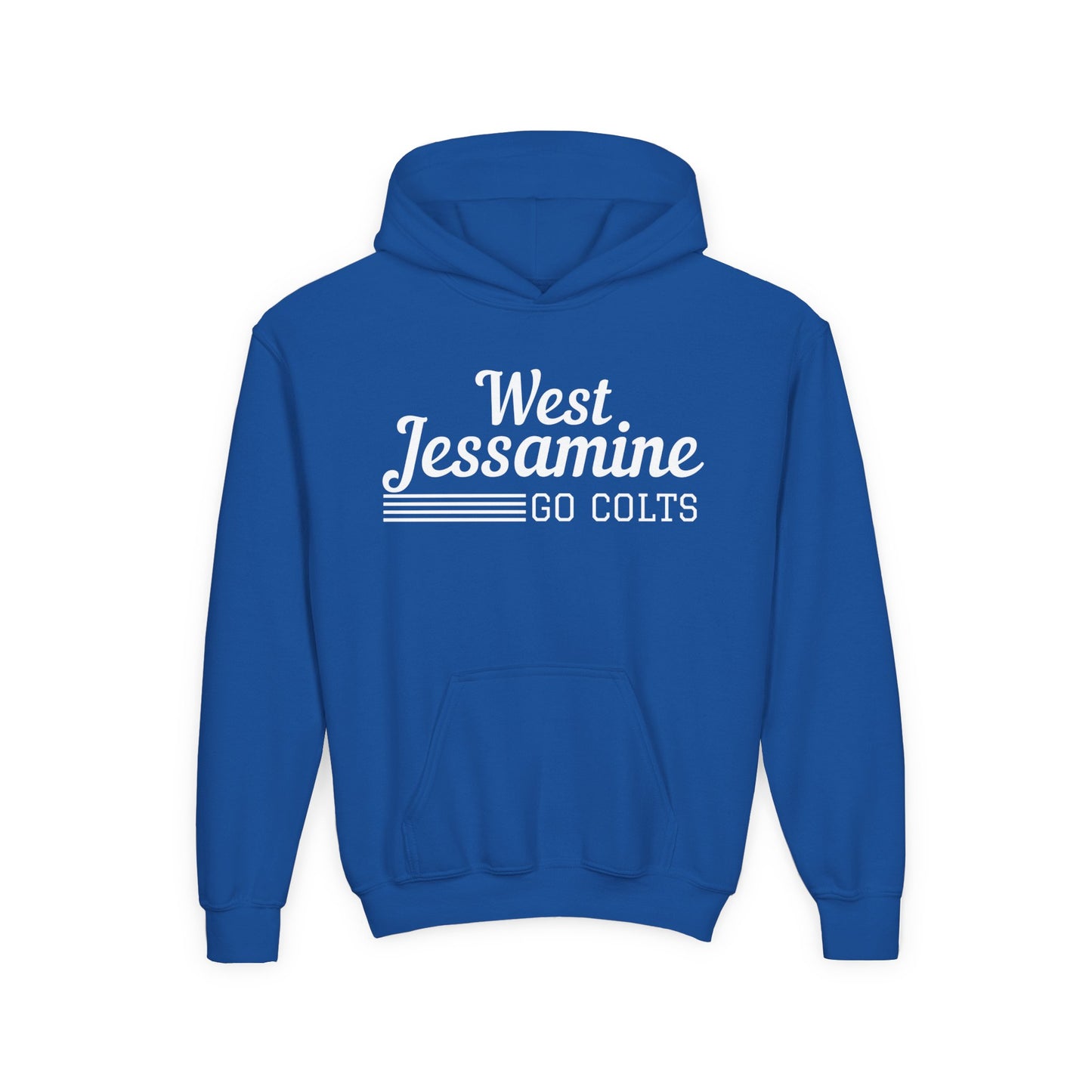 Youth Crewneck HOODIE - West Jessamine Colts - Unisex
