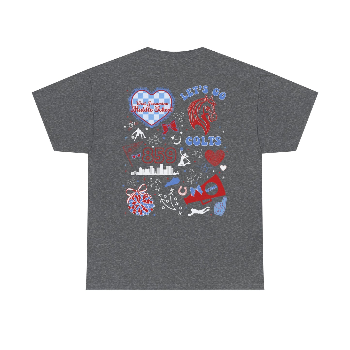 WJMS HEART COQUETTE GO COLTS (FRONT & BACK)