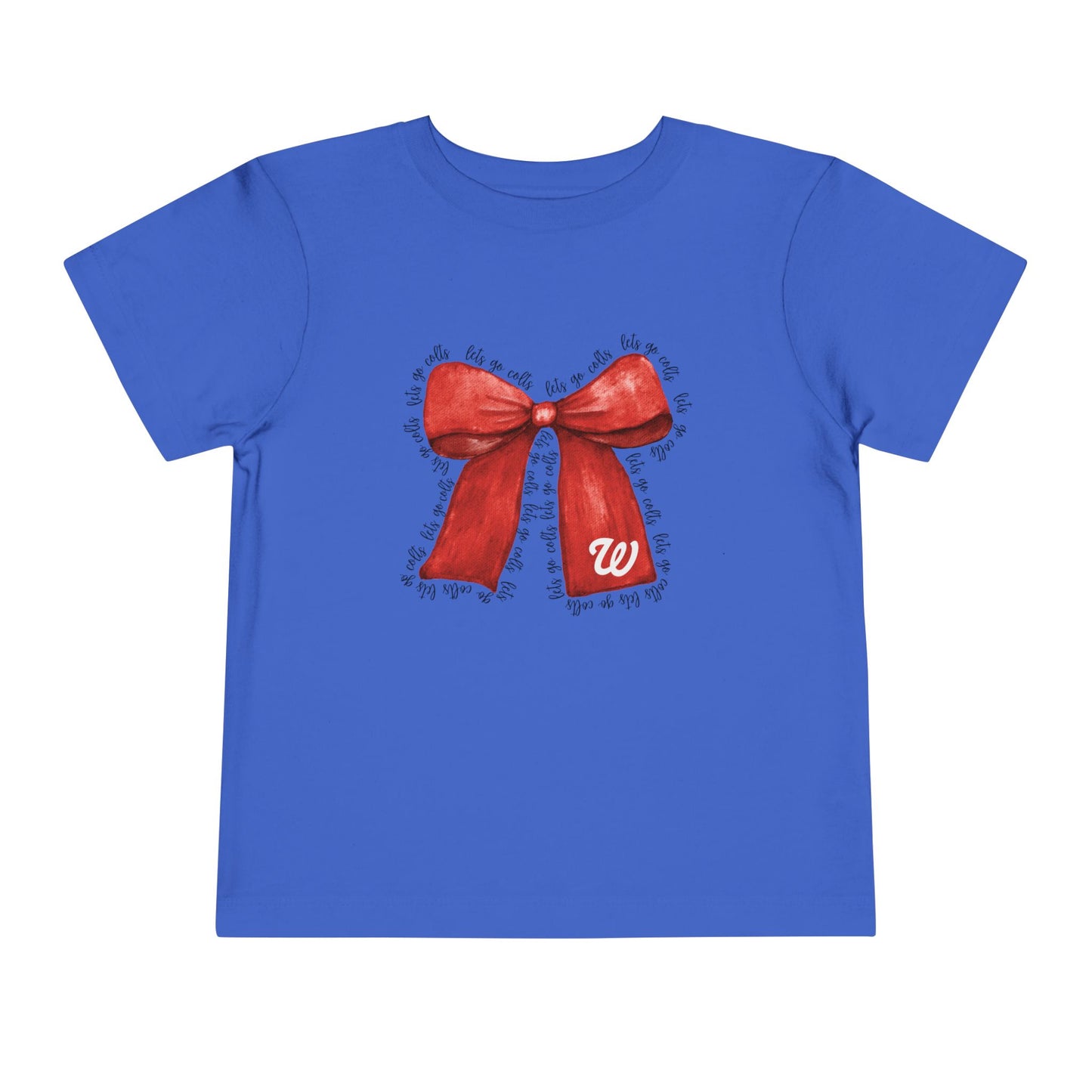 Toddler; West Jessamine Coquette Bow; Let's Go Colts - Unisex T-shirt