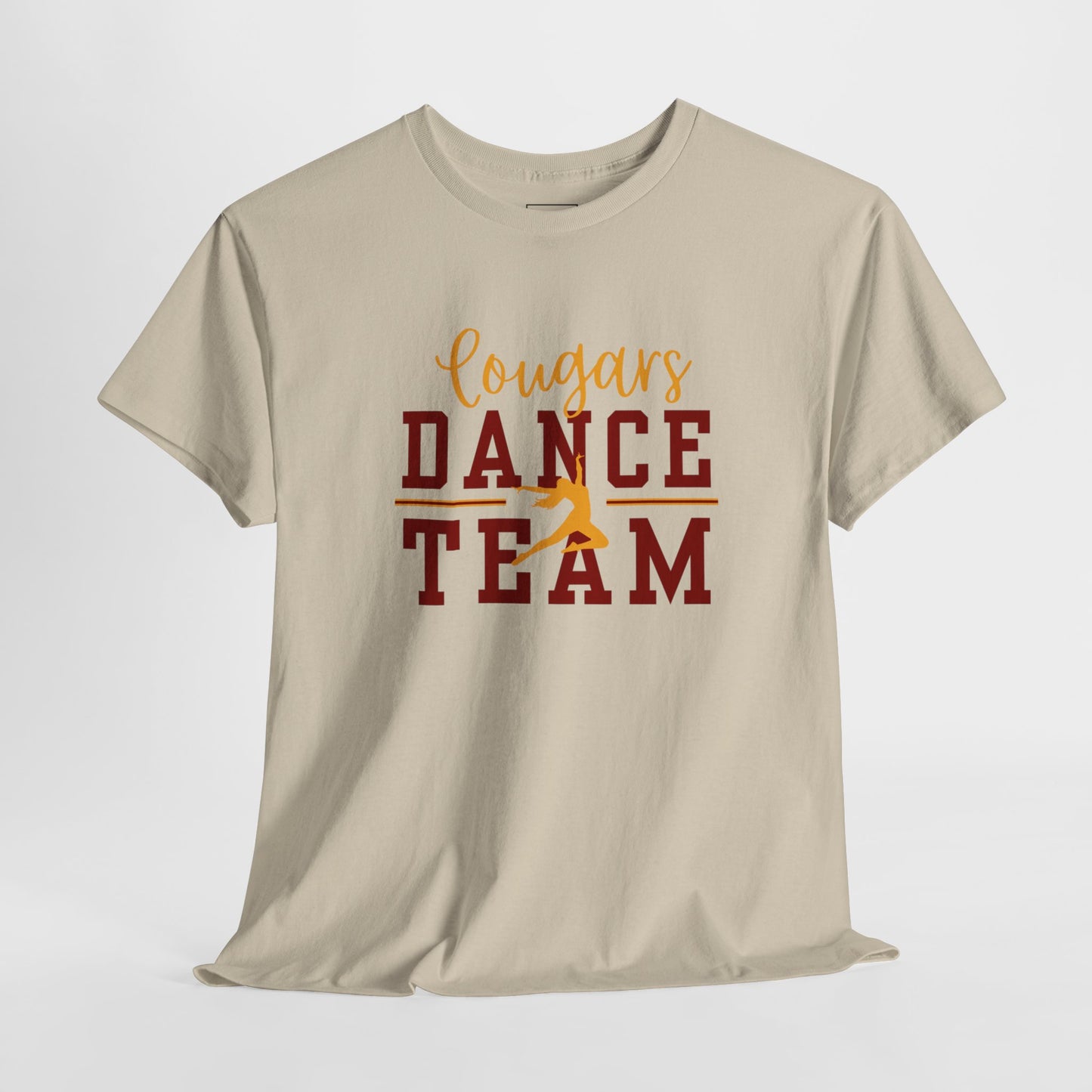 GMS Garrard Middle School Cougars Dance Team T-Shirt (Front Only)