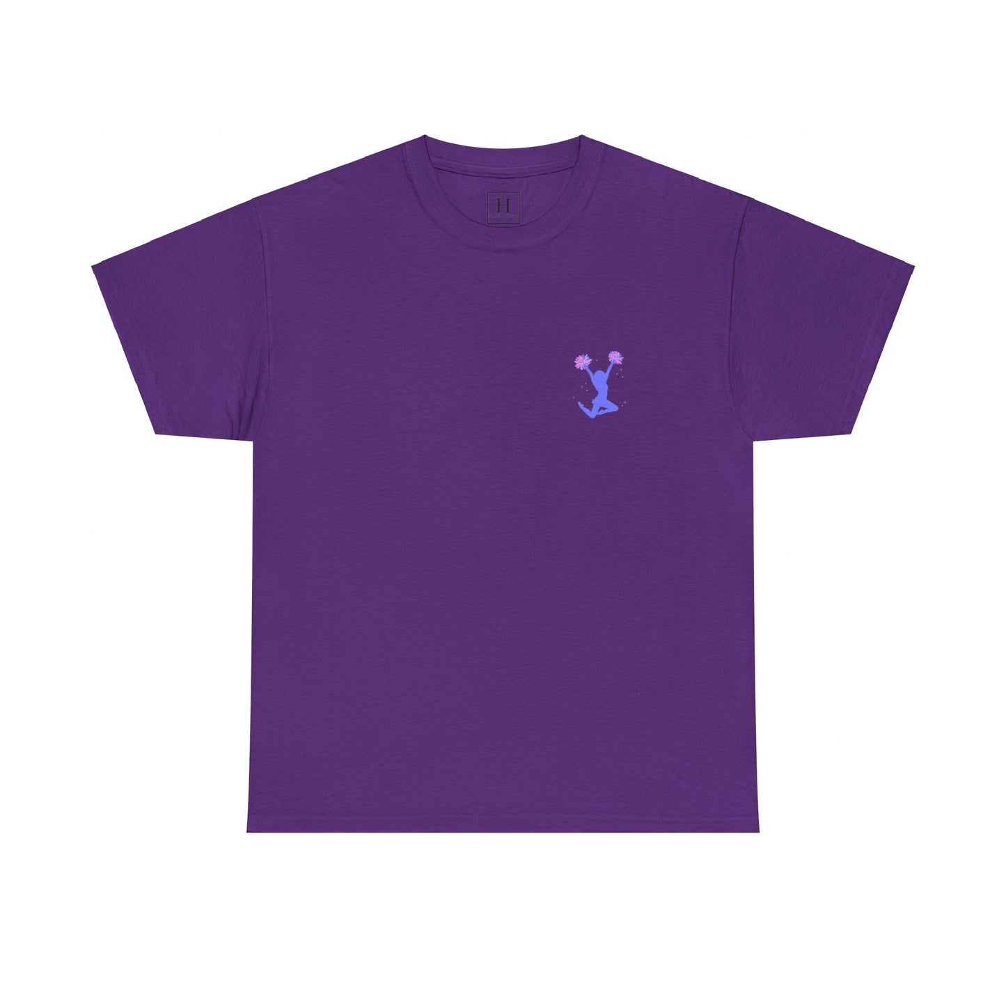 in my cheerleading era front and back cheer adult t-shirt