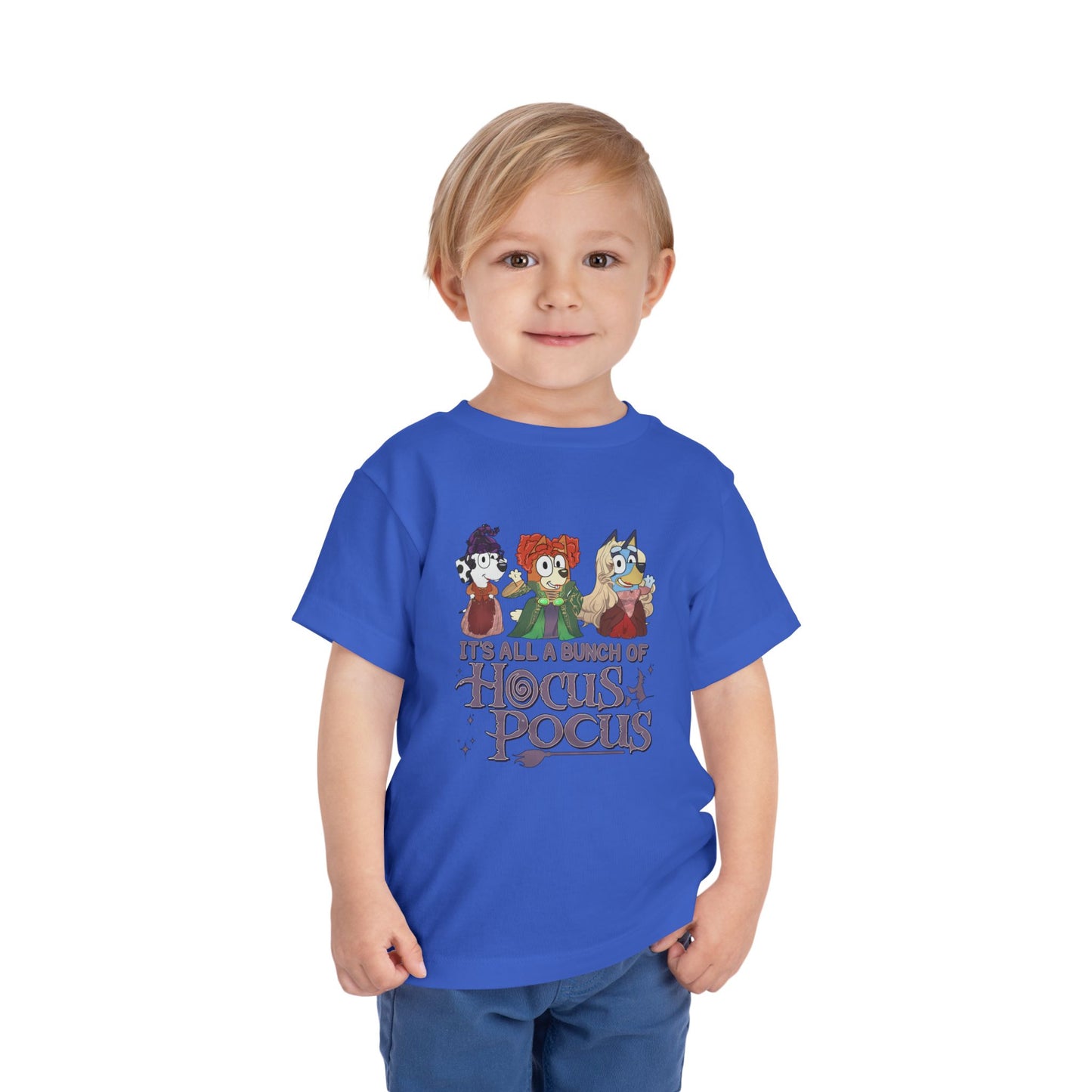 Toddler Bluey Hocus Pocus Halloween T-shirt