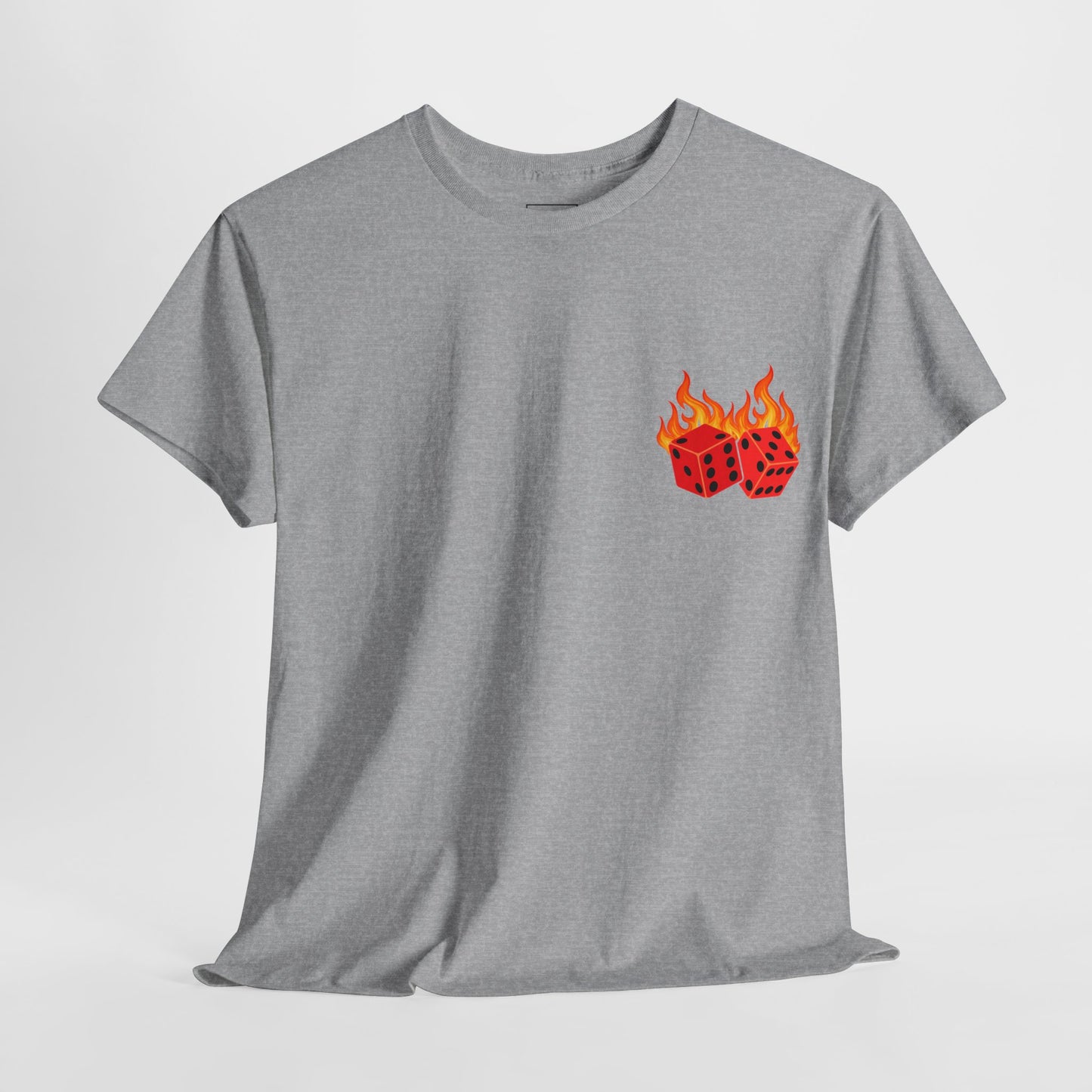 NO LUCK JUST JESUS DICE CHRISTIAN SHIRT (Front and Back)