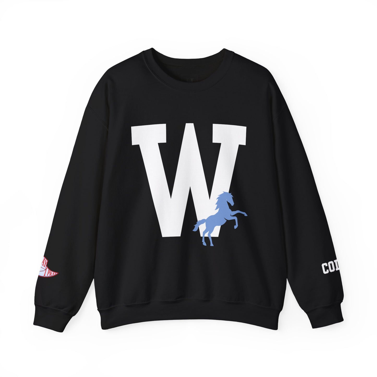 Crewneck Sweatshirt - W HORSE Colts Sweater West Jessamine