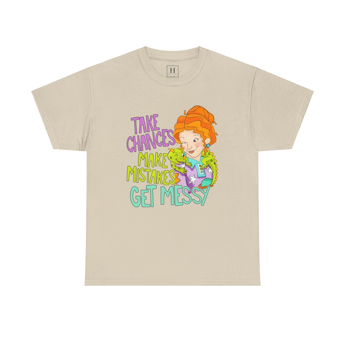 Take Chances Make Mistakes Ms. Frizzle Teacher T-Shirt