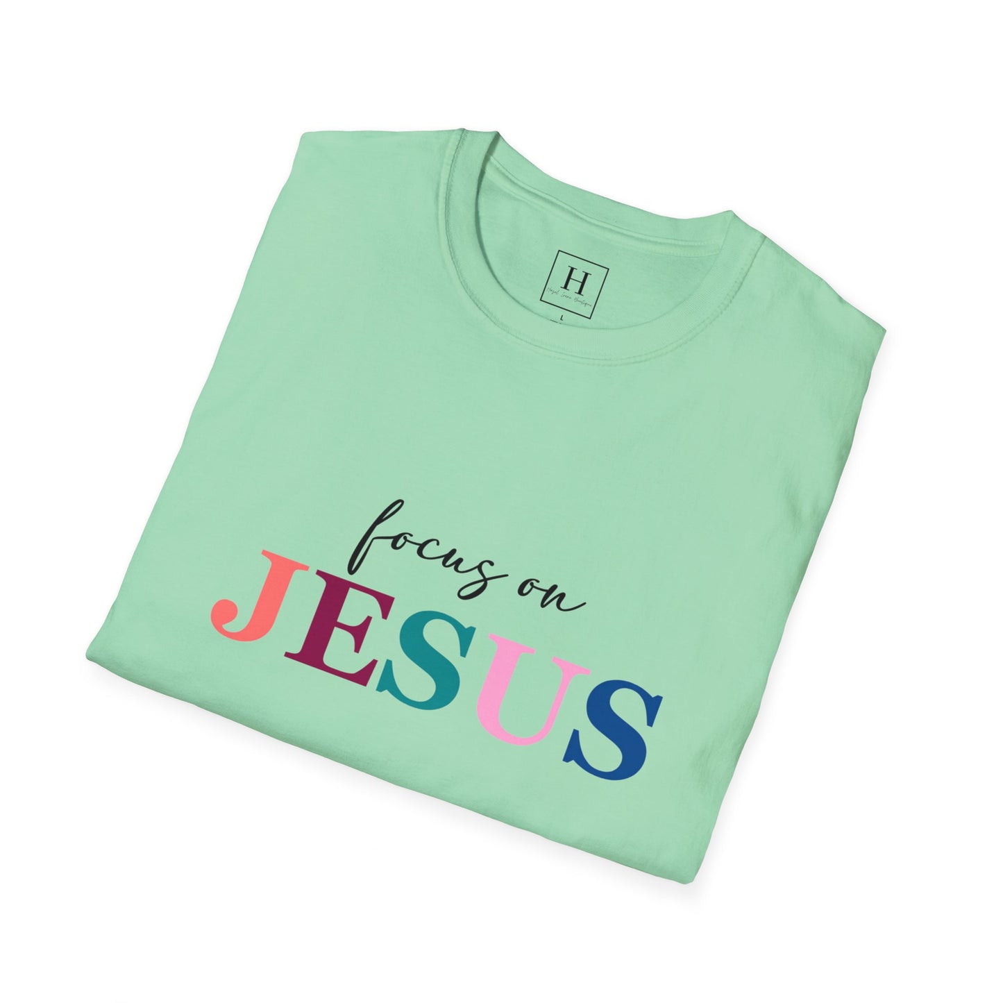 focus on jesus christian shirt