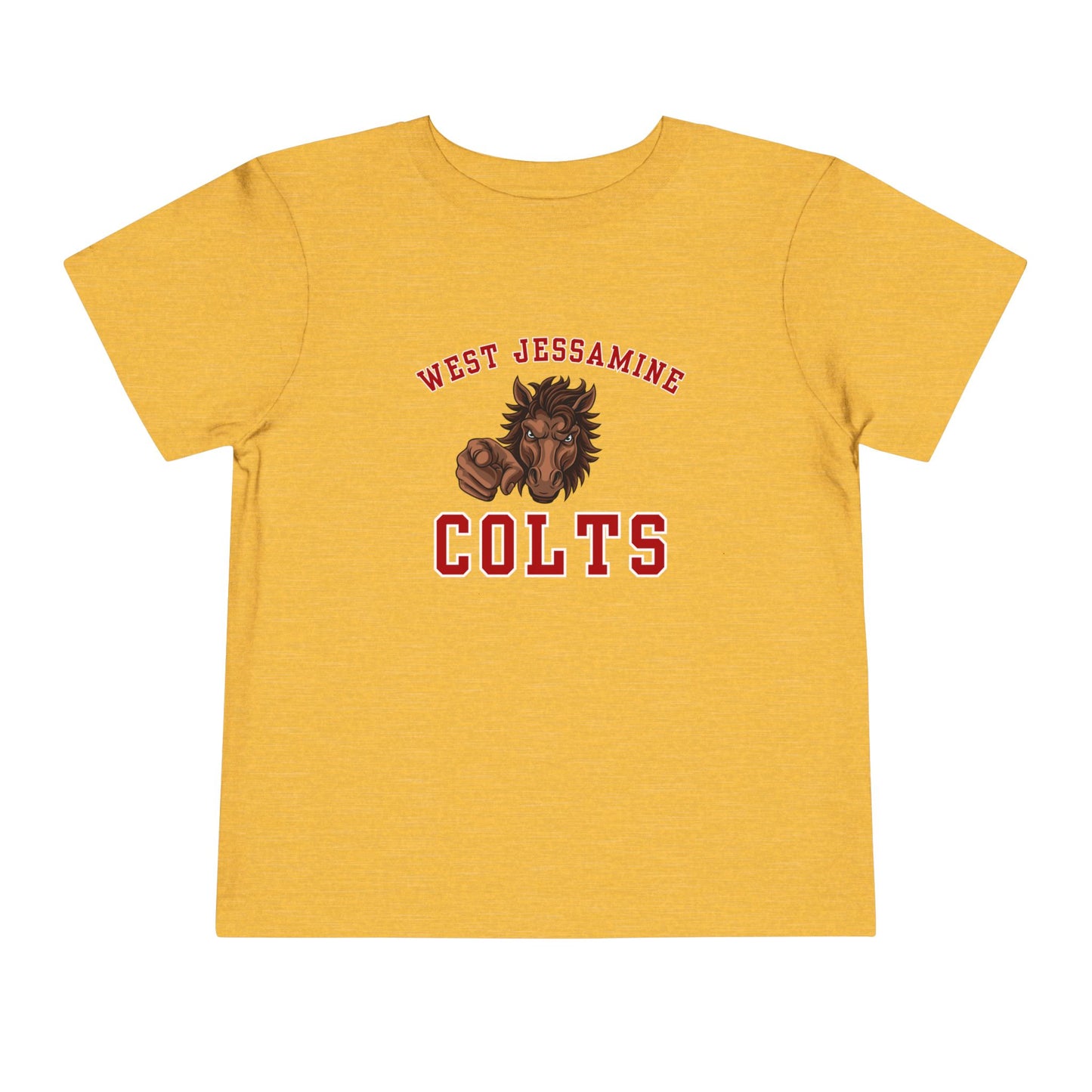 Toddler; West Jessamine Colts Mascot - Unisex T-shirt