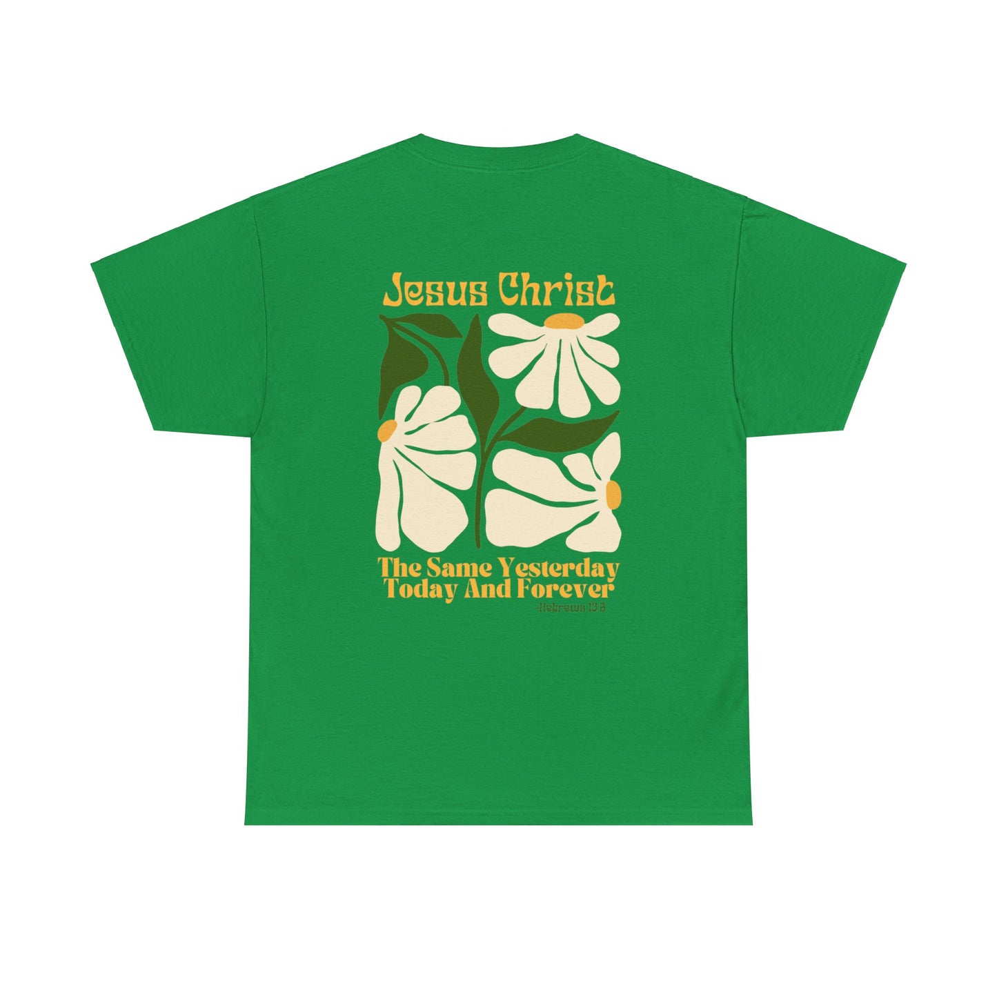 Jesus Never Changes Christian Short Sleeve Tee
