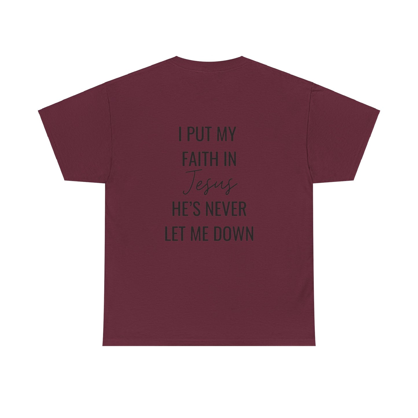 faith in jesus christian shirt
