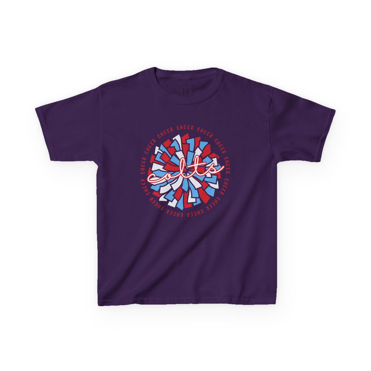 YOUTH --- West Jessamine Colts Pom Cheer Tee