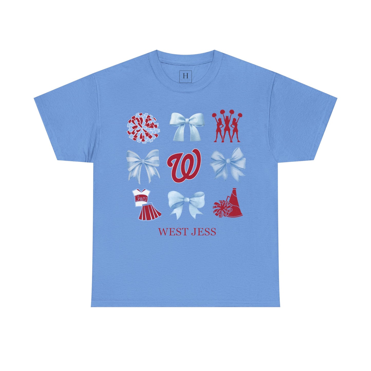 West Jessamine Cheer Coquette Bows Unisex Tee