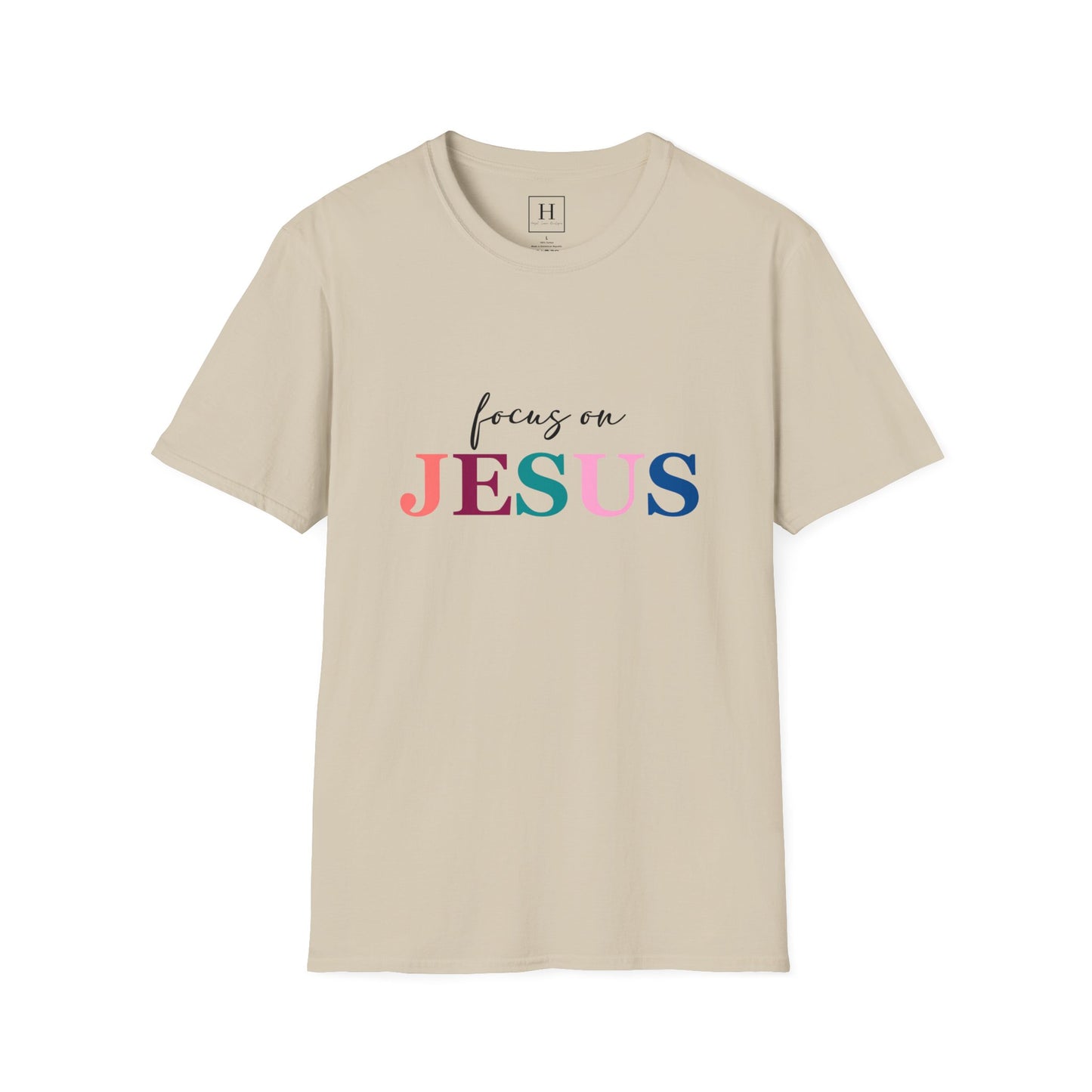 focus on jesus christian shirt