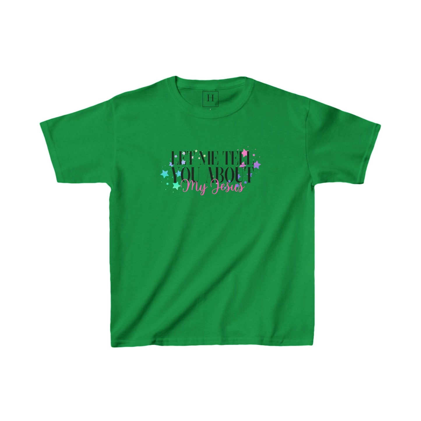 Youth - Let Me Tell You About My Jesus Christian Heavy Cotton Tee