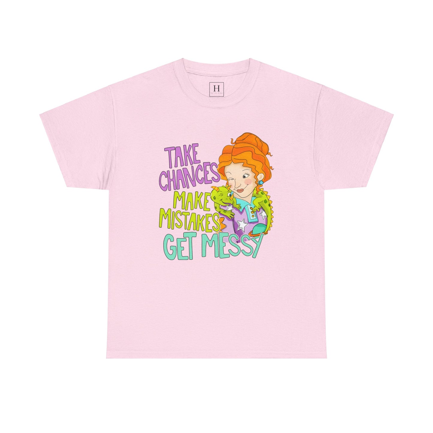 Take Chances Make Mistakes Ms. Frizzle Teacher T-Shirt