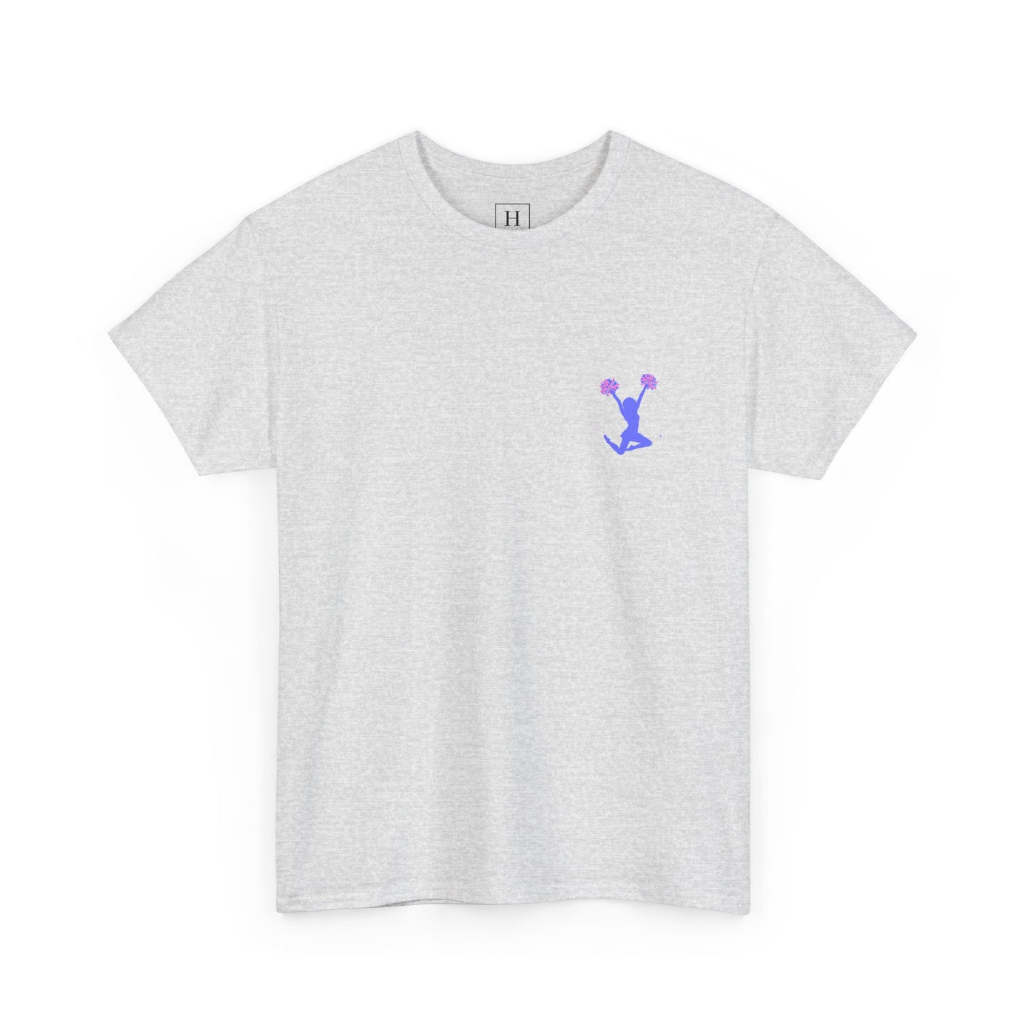 in my cheerleading era front and back cheer adult t-shirt
