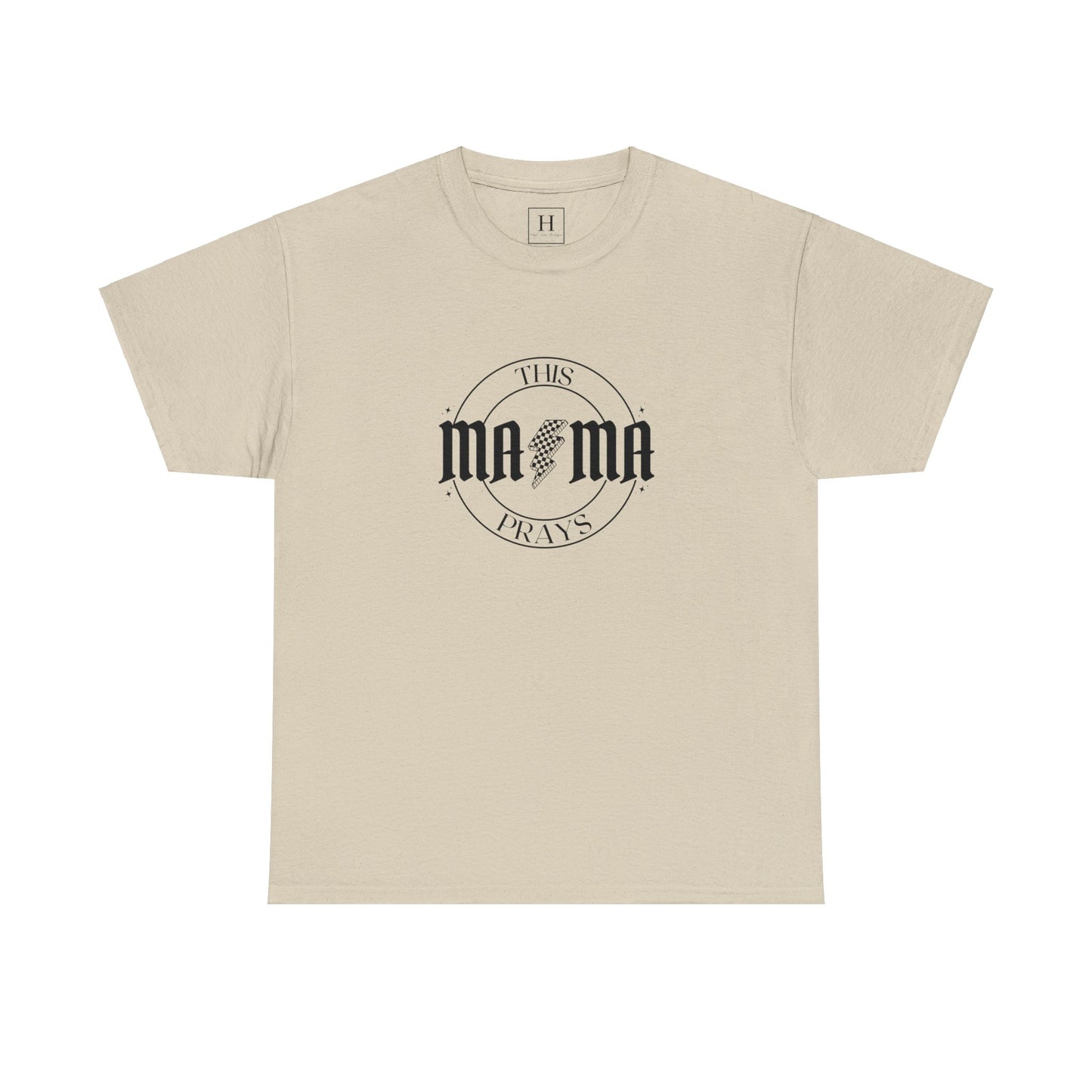 This Mama Prays Christian Short Sleeve Tee