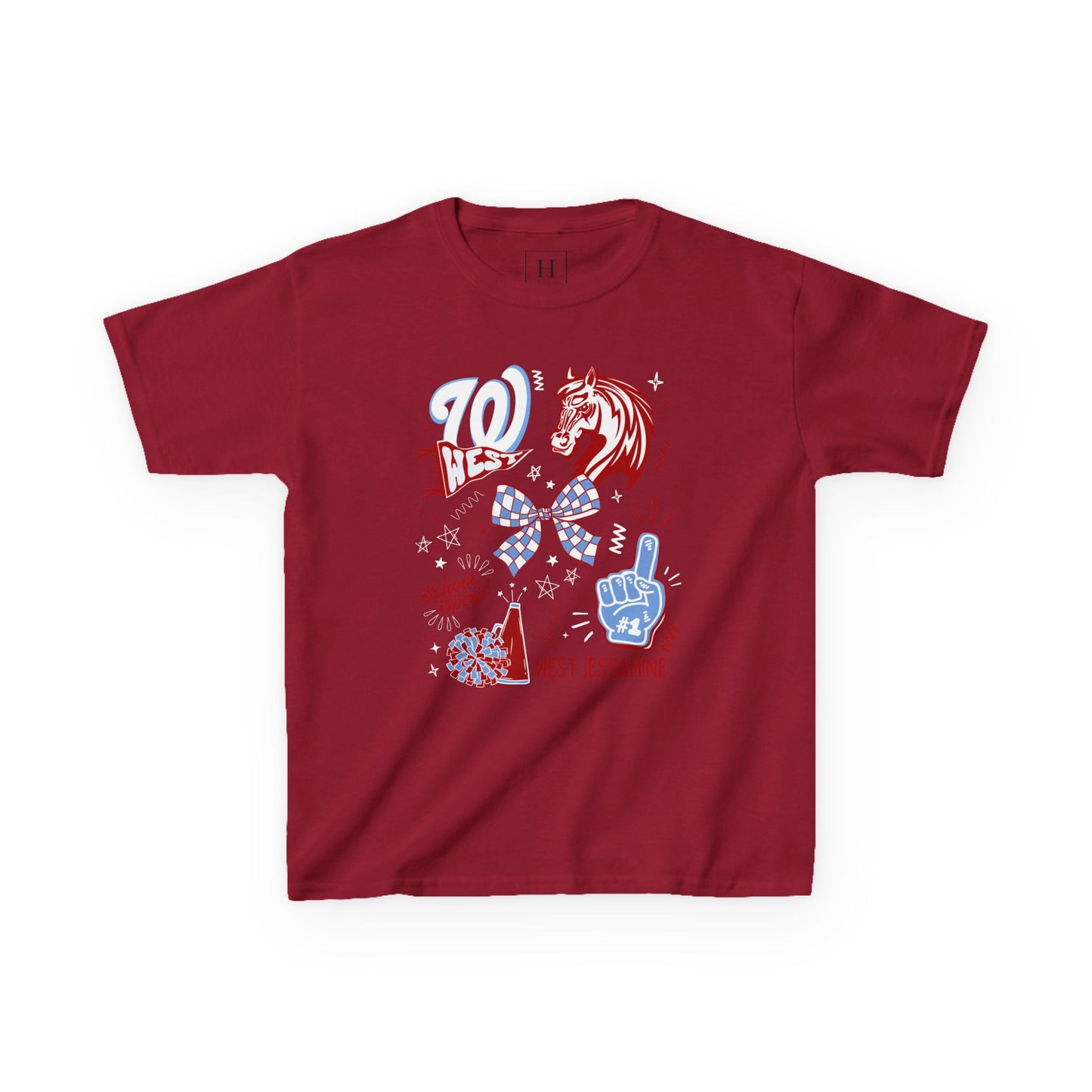 West Jessamine (W) Bow - School Spirit - YOUTH Shirt
