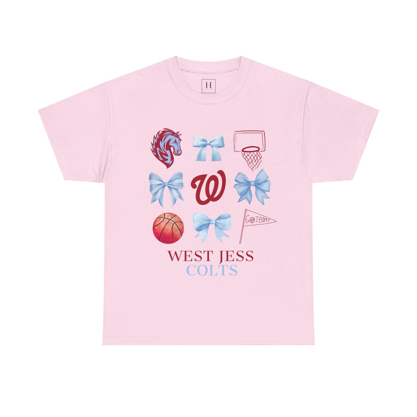 West Jessamine Basketball Coquette Unisex Tee