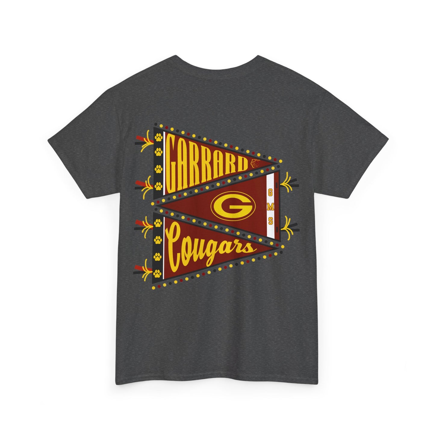 Garrard Middle Cougars Pride T-Shirt (Front & Back)