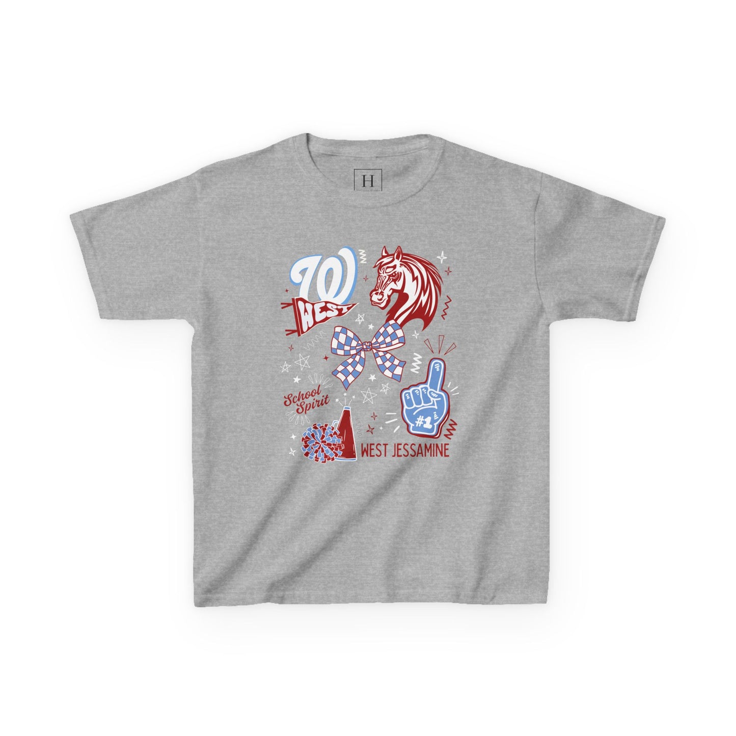West Jessamine (W) Bow - School Spirit - YOUTH Shirt