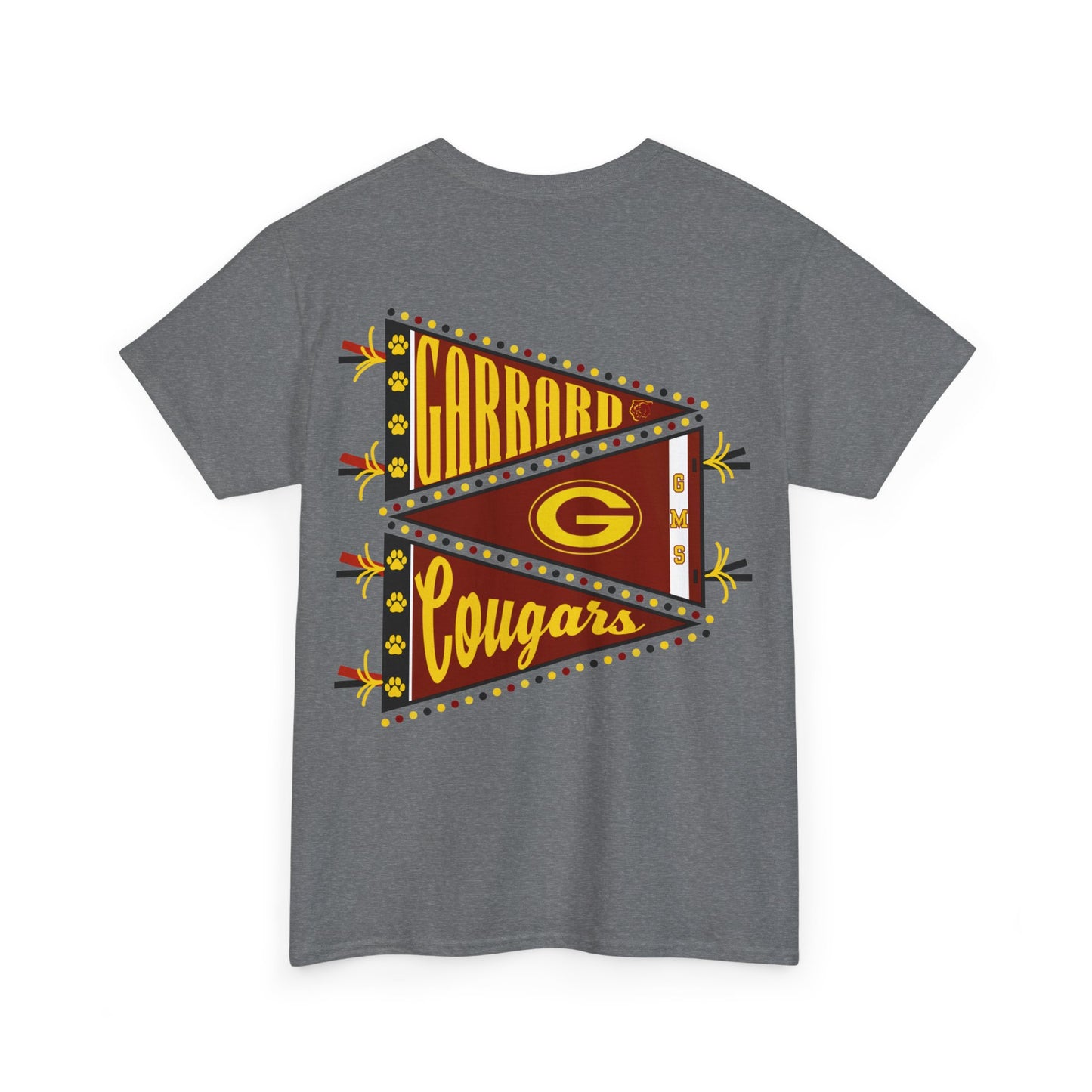 Garrard Middle Cougars Pride T-Shirt (Front & Back)