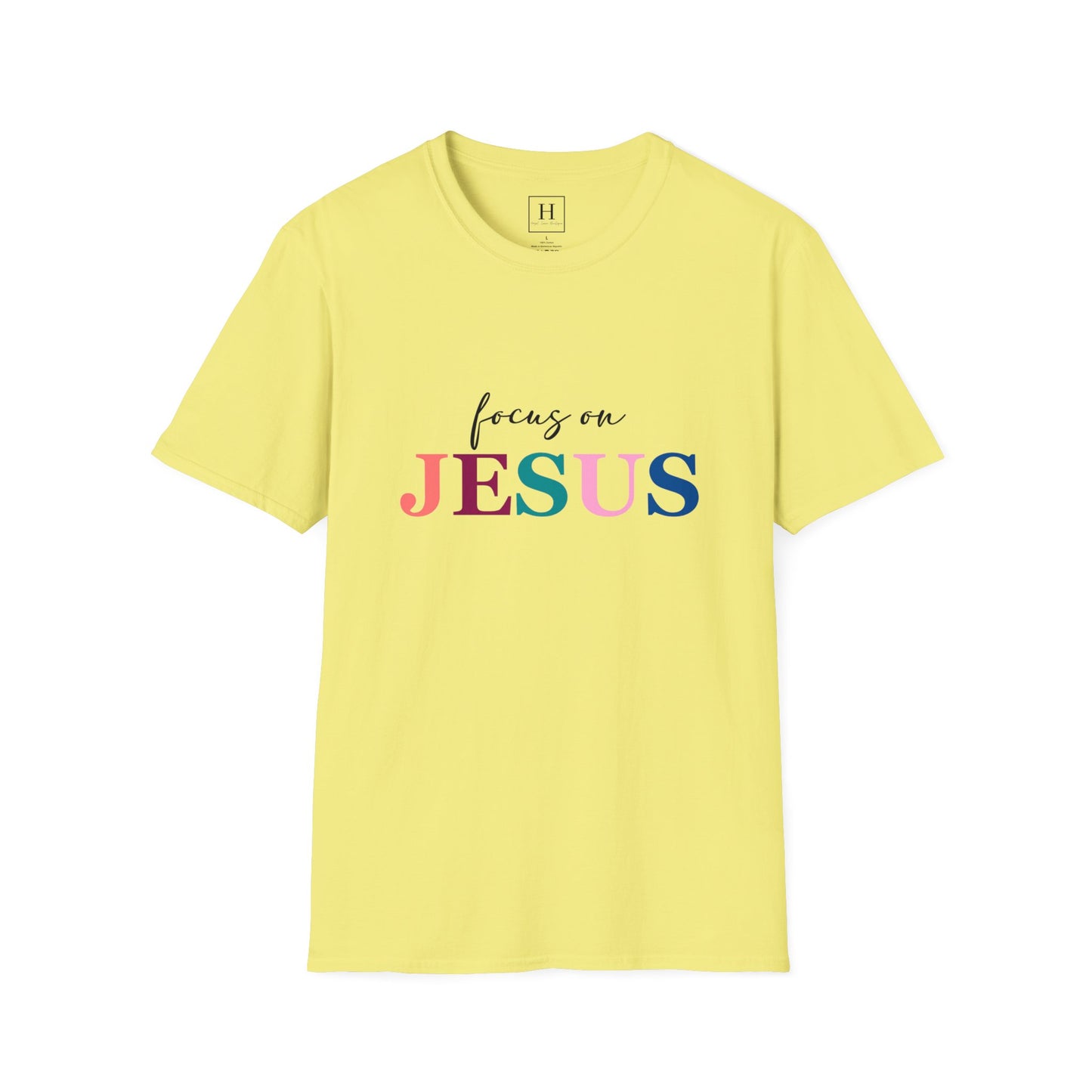 focus on jesus christian shirt
