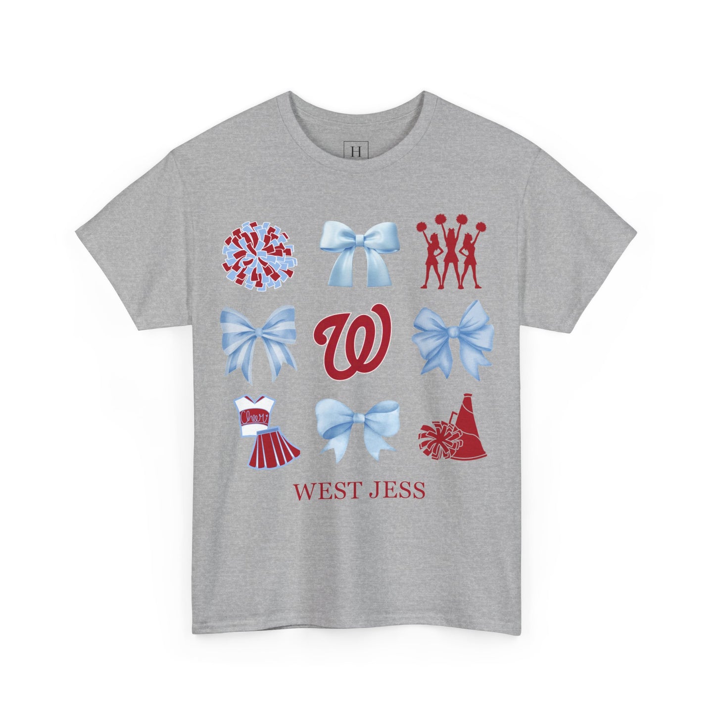 West Jessamine Cheer Coquette Bows Unisex Tee