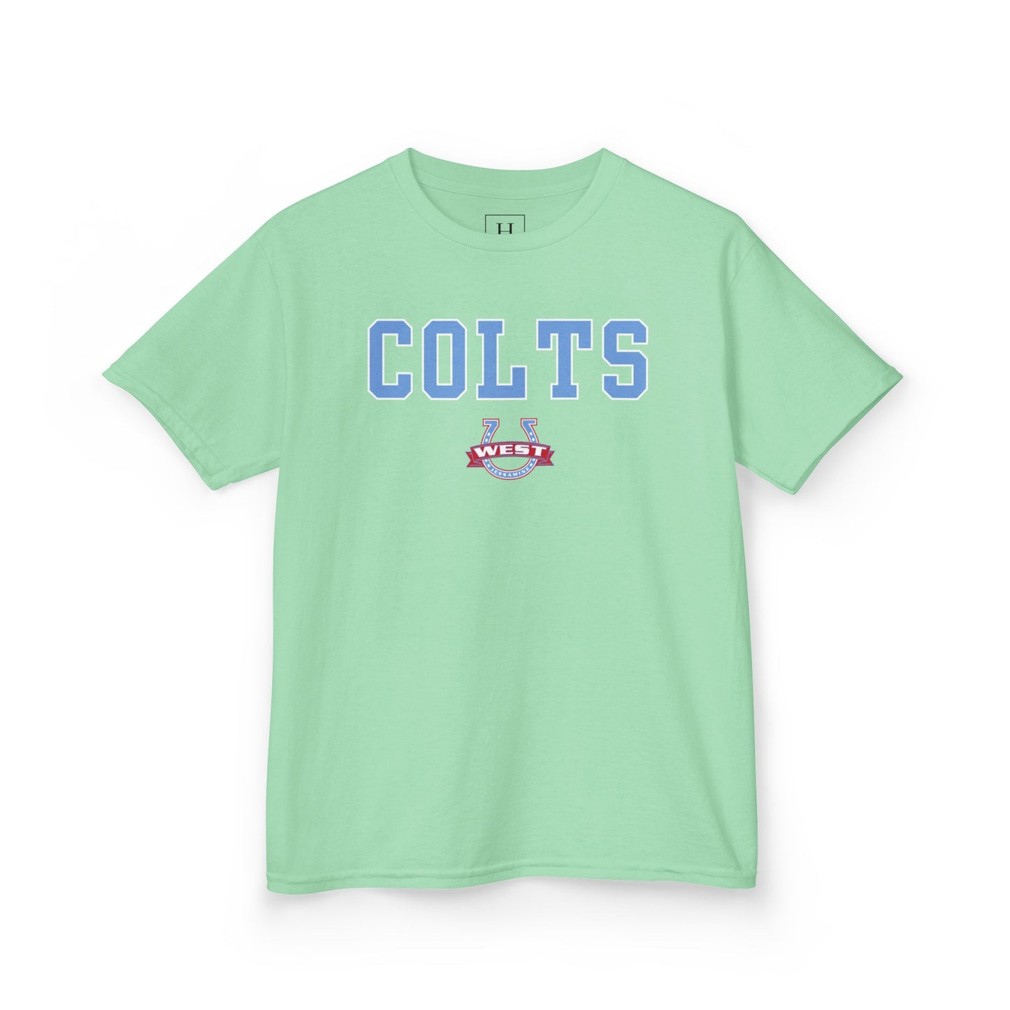 YOUTH --- COLTS - West Horseshoe Logo - Unisex Shirt