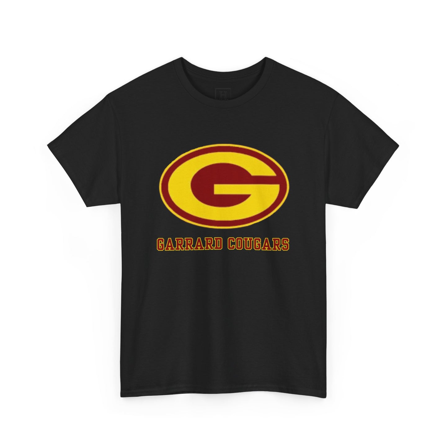 Gold (G) Garrard Middle Cougars T-Shirt (Front Only)