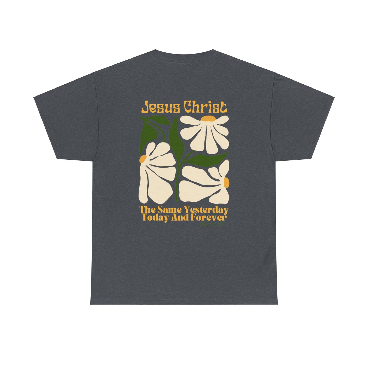 Jesus Never Changes Christian Short Sleeve Tee