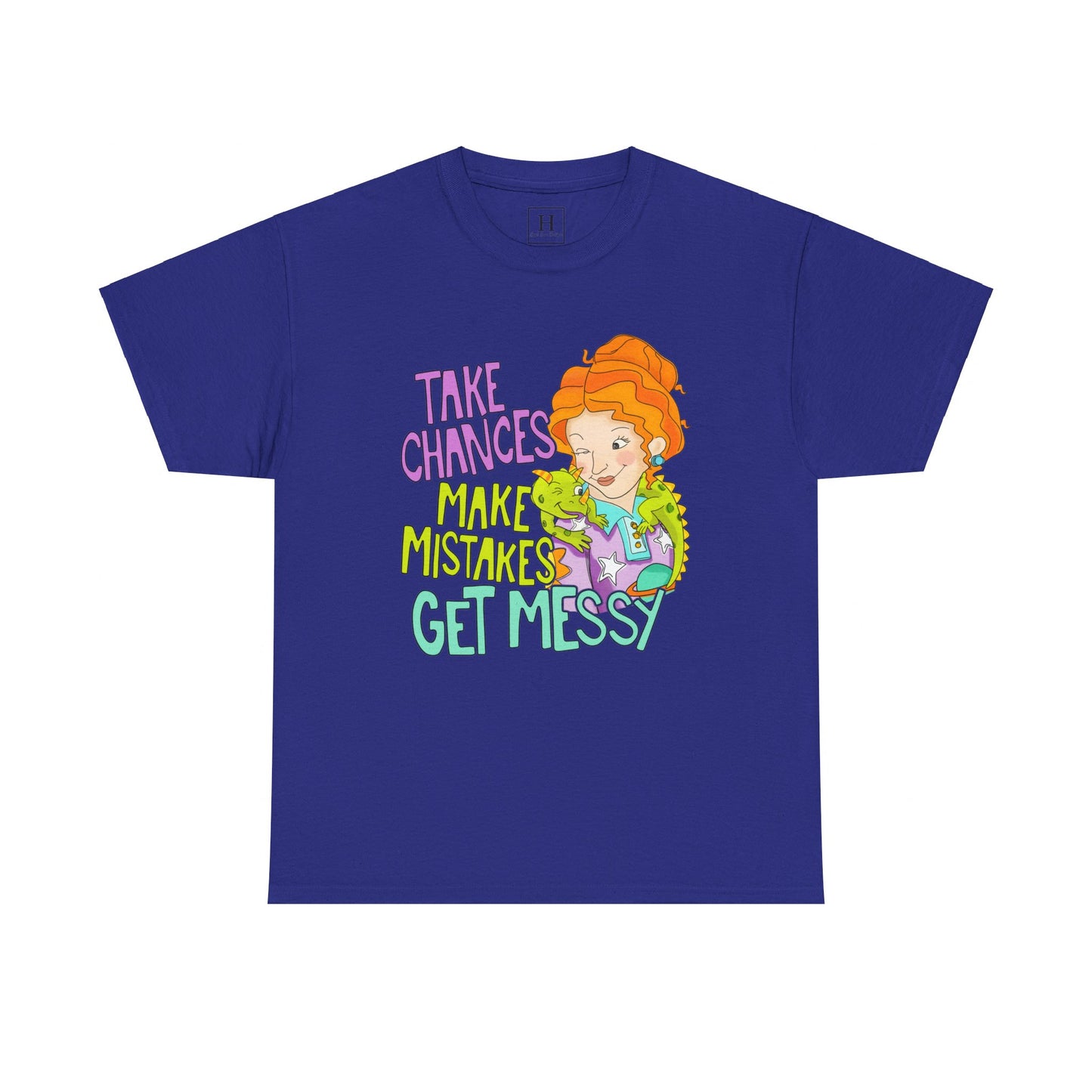 Take Chances Make Mistakes Ms. Frizzle Teacher T-Shirt