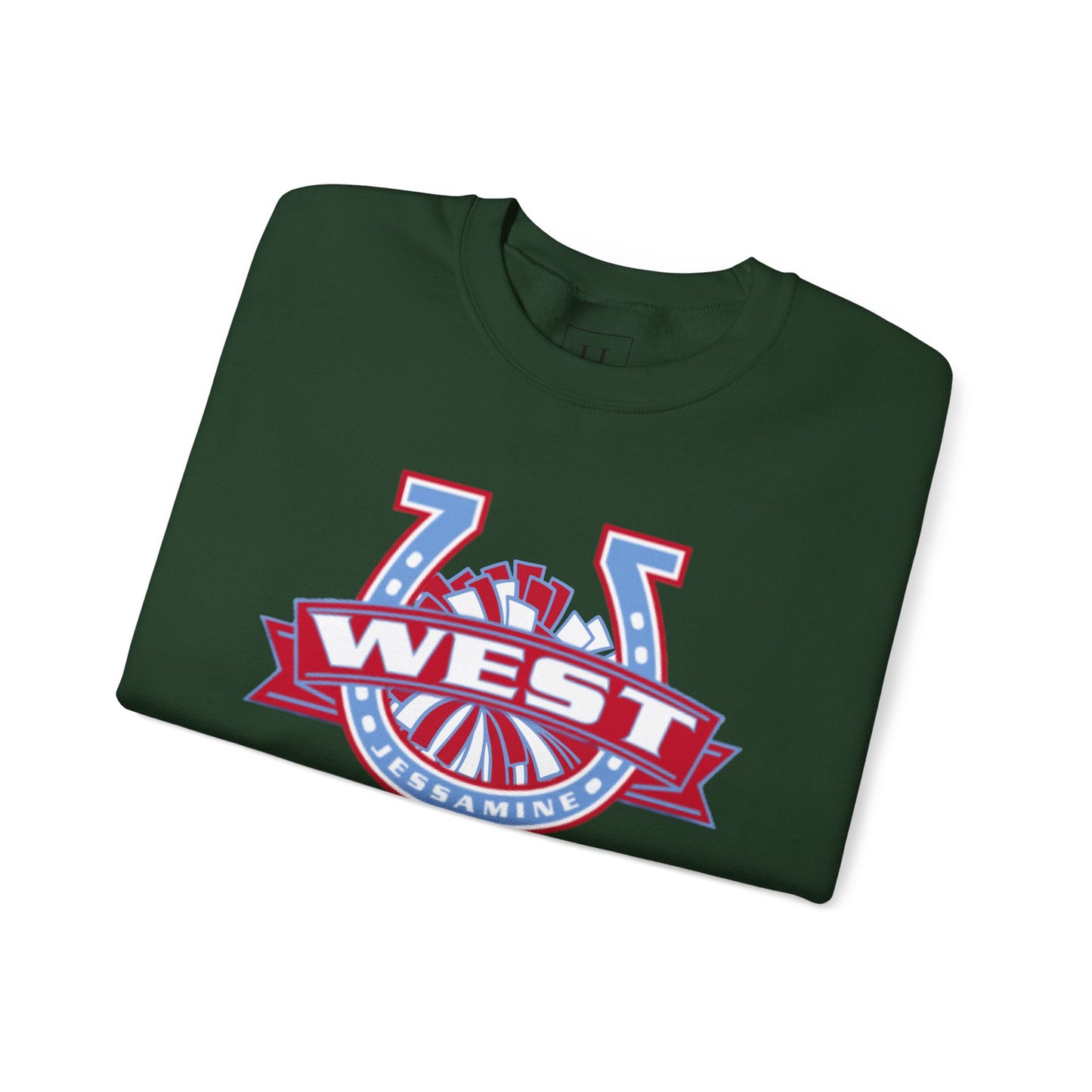 West Jessamine Horseshoe Logo w/ Pom Sweatshirt