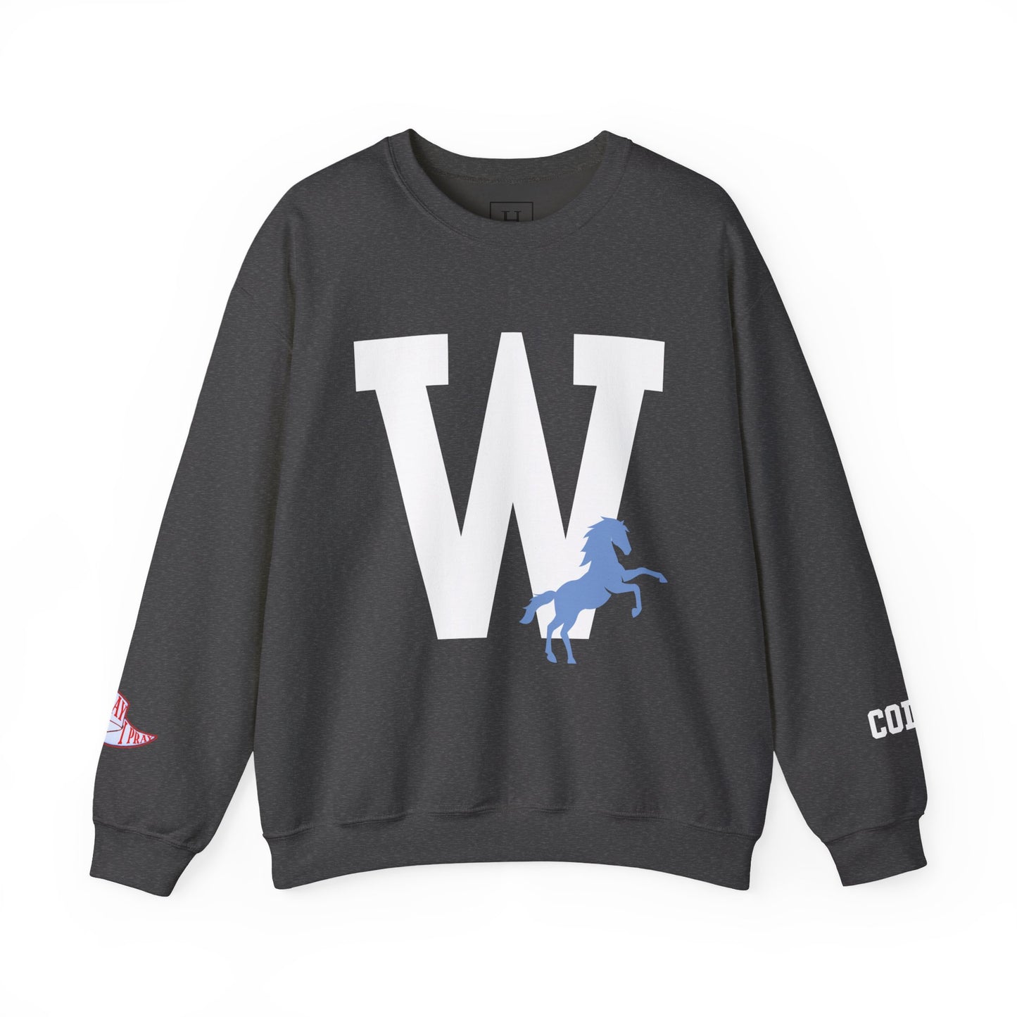 Crewneck Sweatshirt - W HORSE Colts Sweater West Jessamine