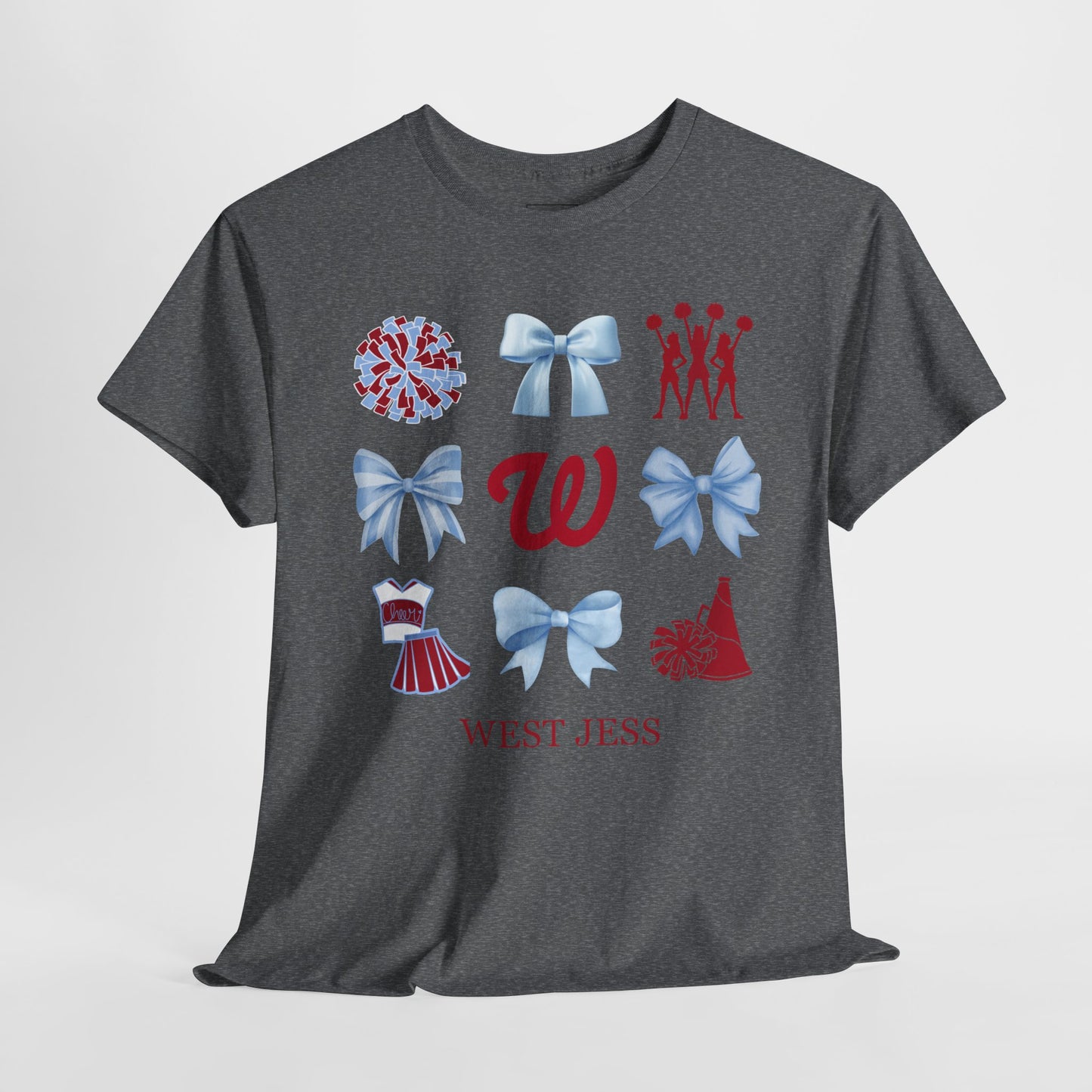 West Jessamine Colts Coquette Cheer Bows - Unisex Tee