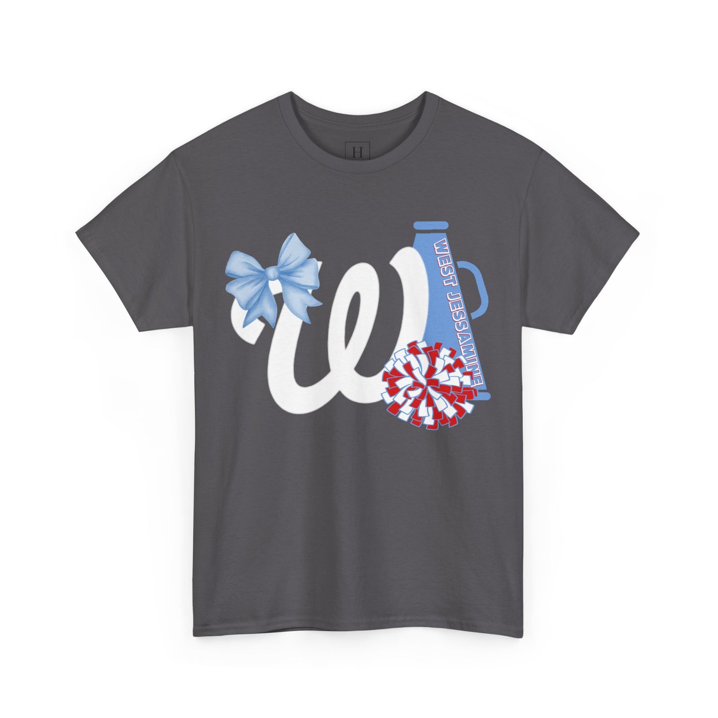 West Jessamine Cheer Bow & Poms - Unisex Shirt