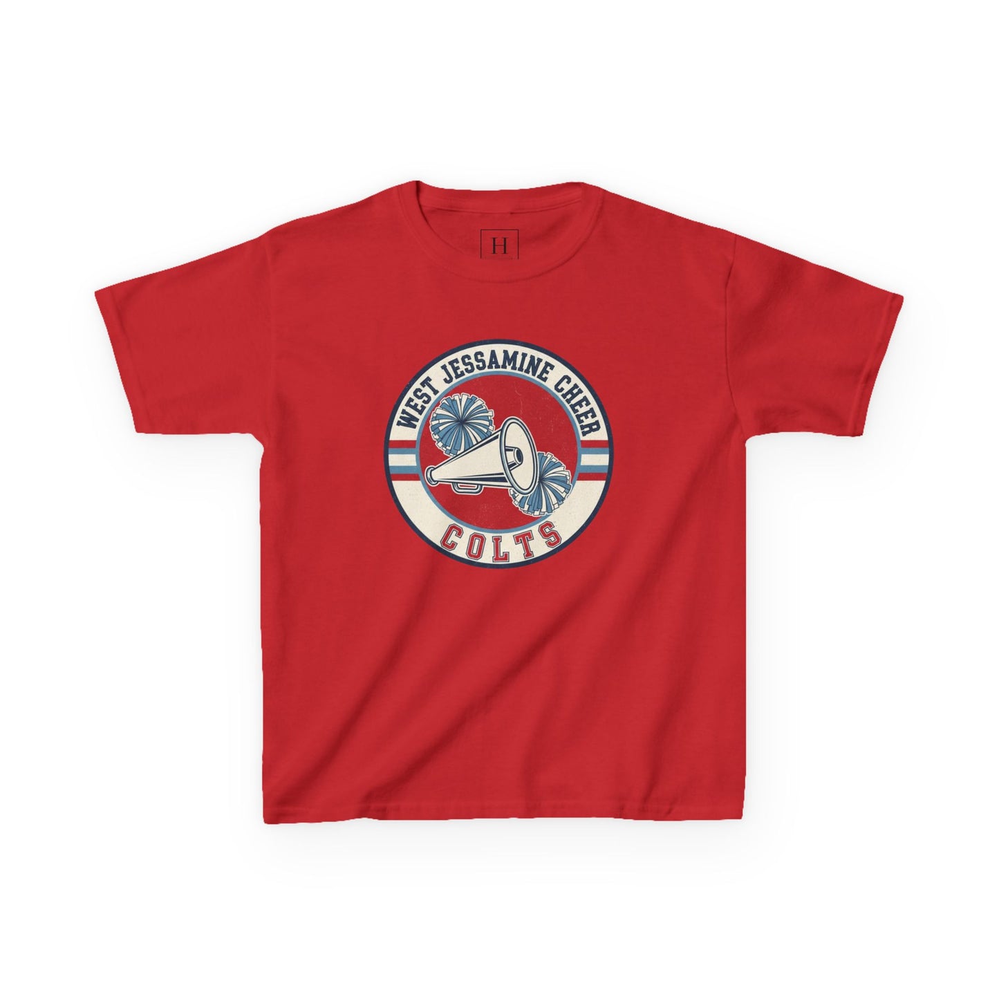 YOUTH -- Vintage West Jessamine Cheer - Colts - Unisex Tee