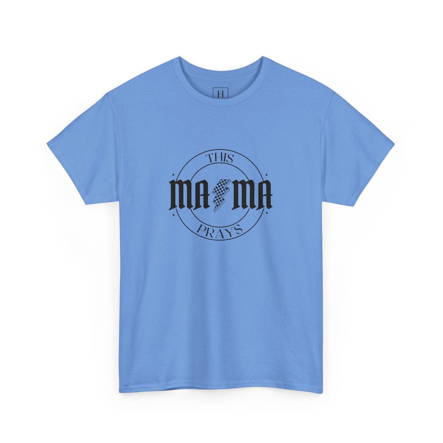 This Mama Prays Christian Short Sleeve Tee