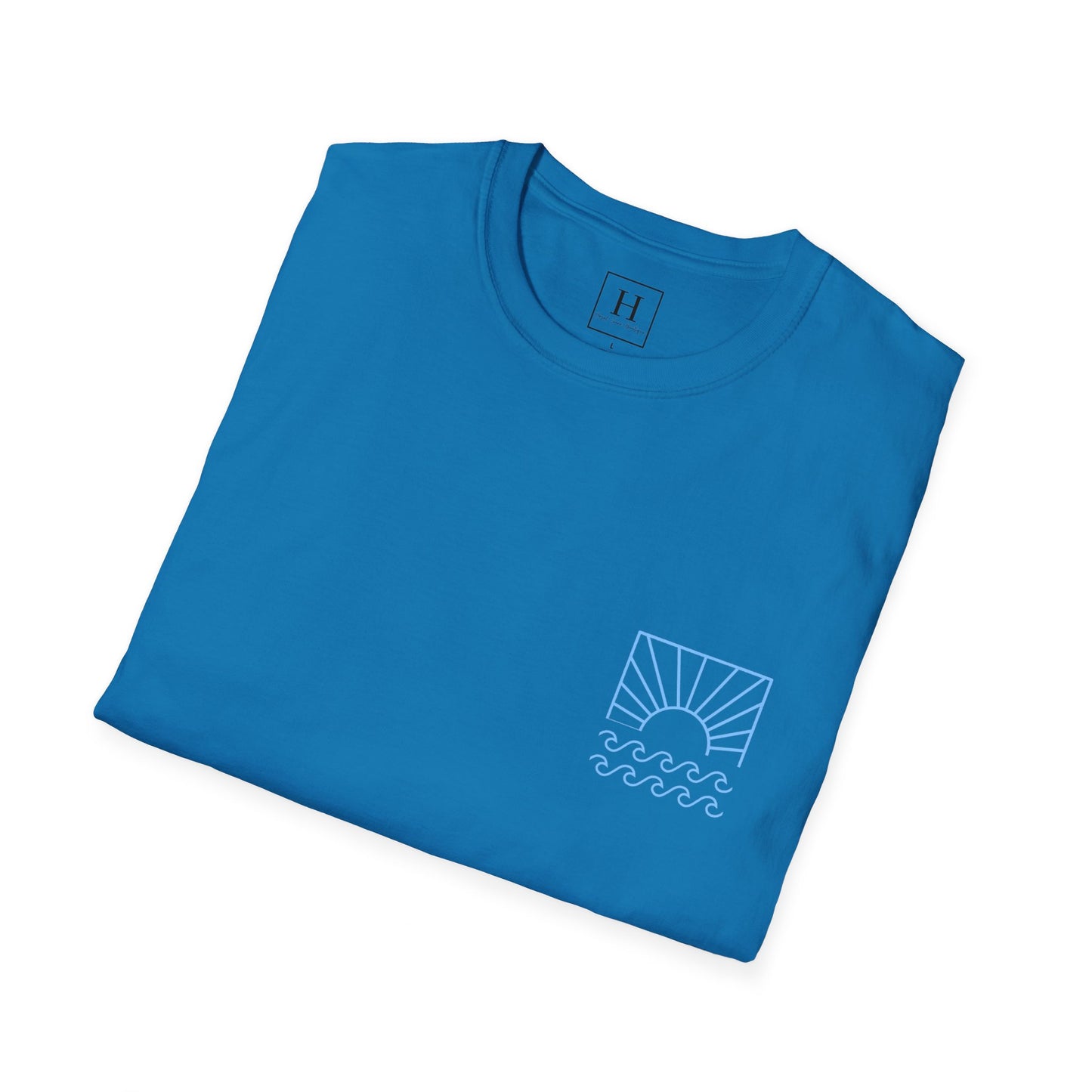 be the light christian bible blue (front and back)