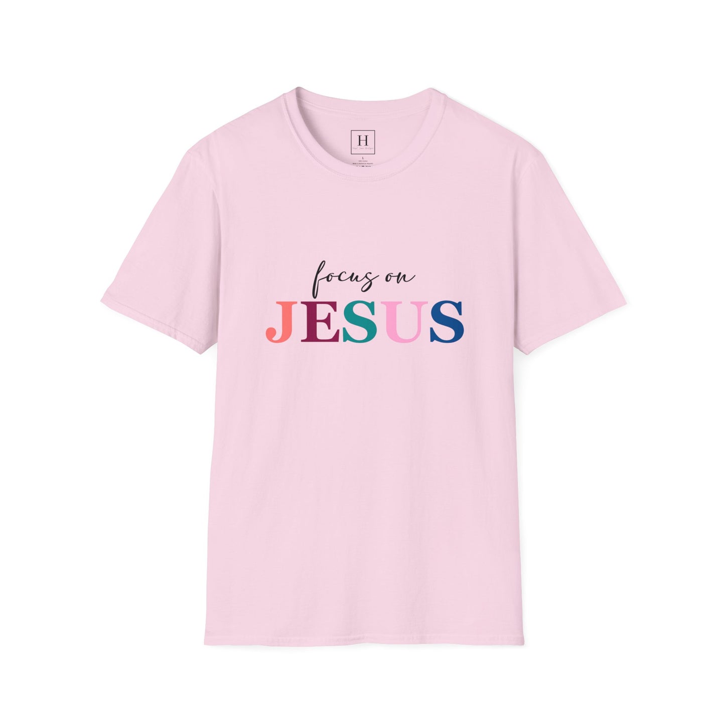 focus on jesus christian shirt