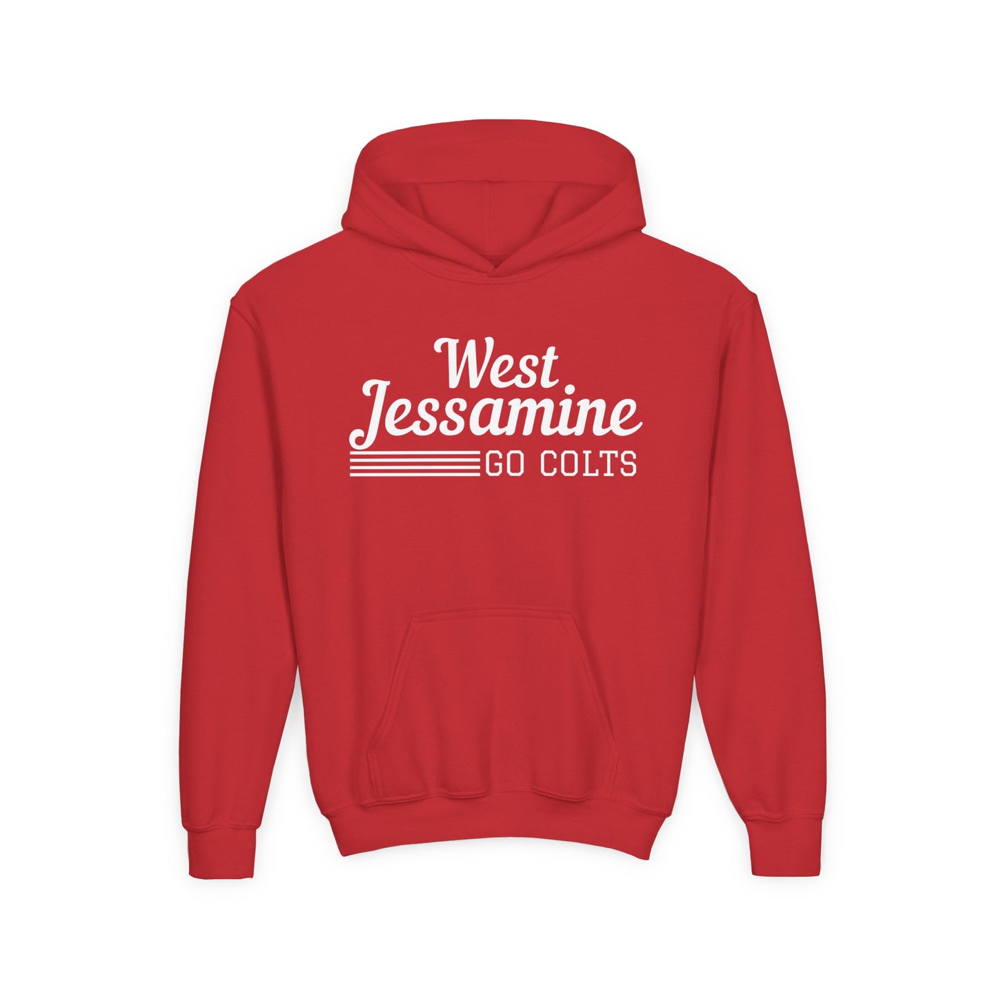 Youth Crewneck HOODIE - West Jessamine Colts - Unisex