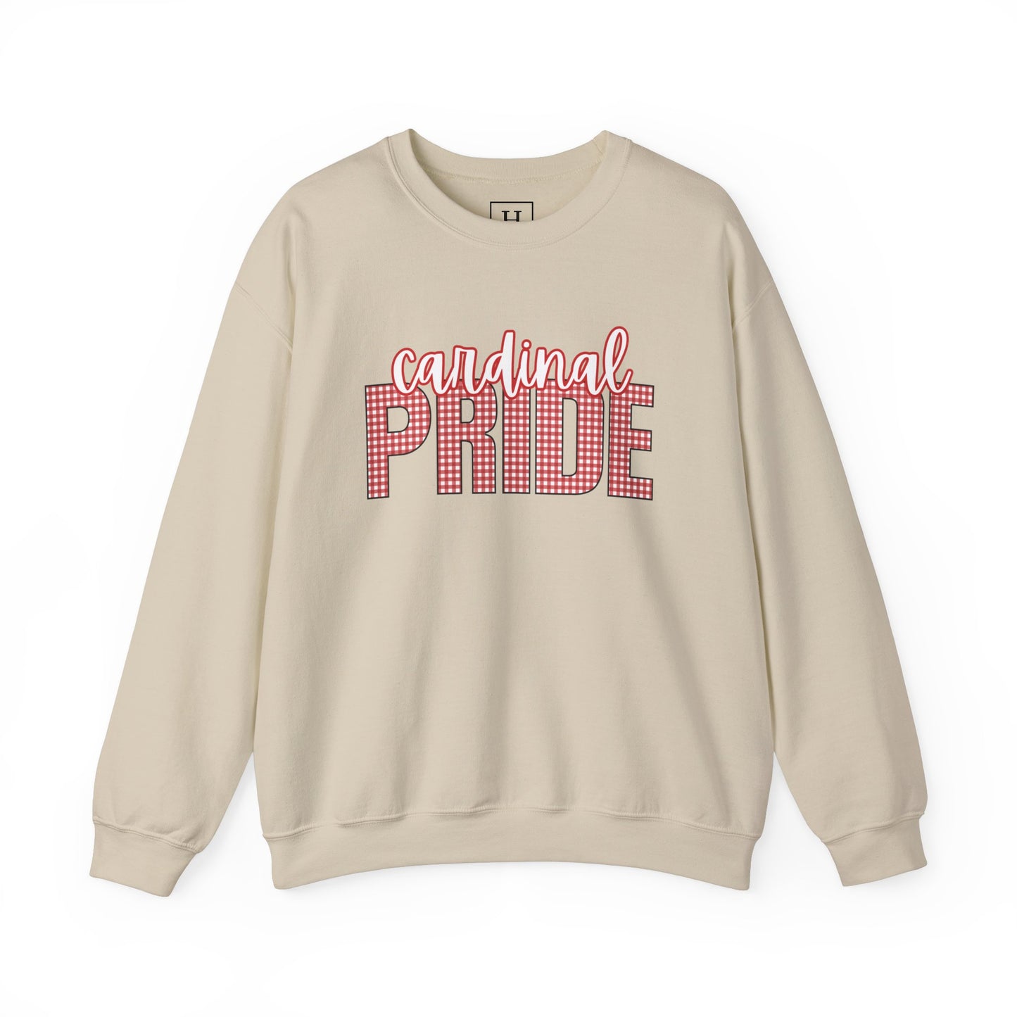 Cardinal Checker Pride Sweater