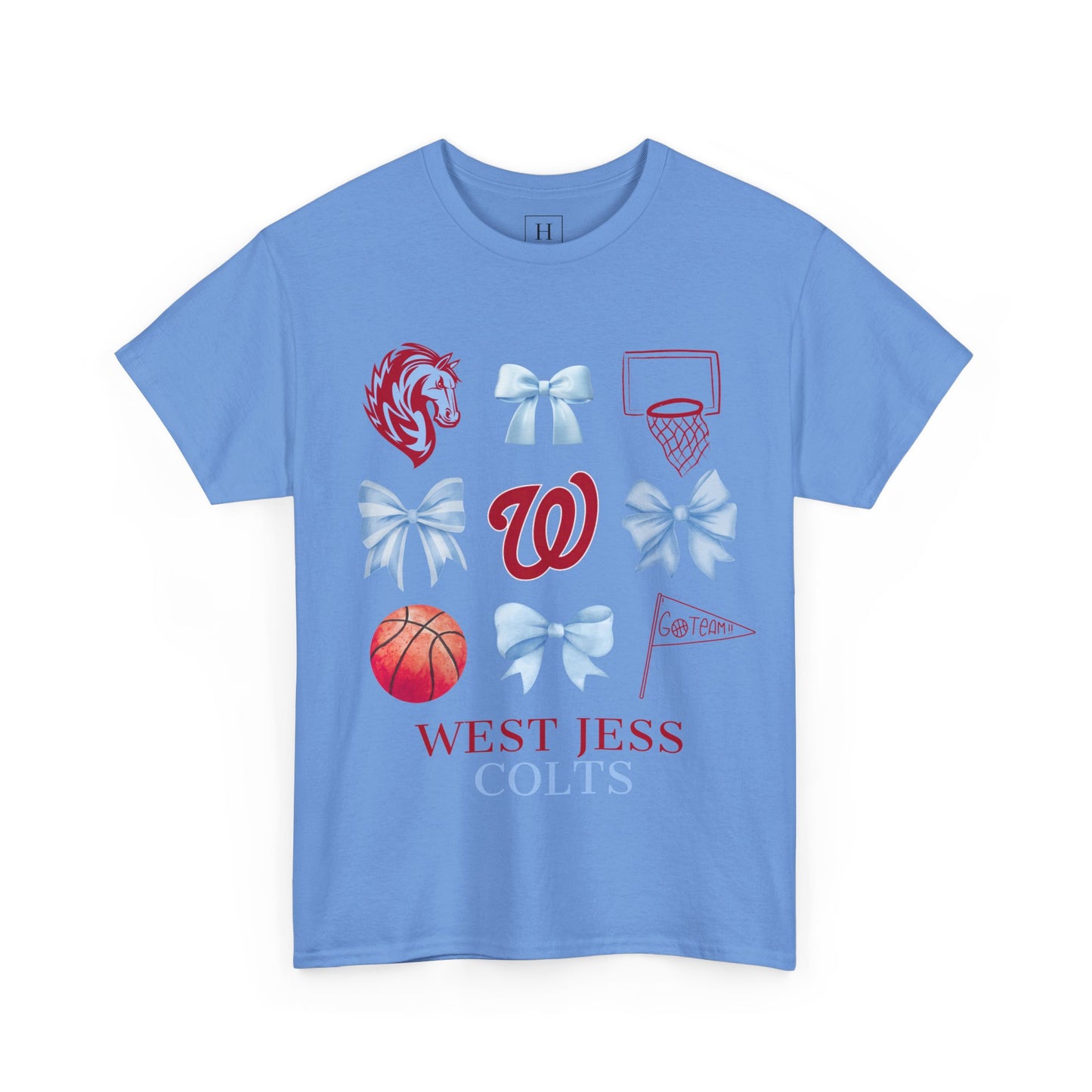 West Jessamine Basketball Coquette Unisex Tee