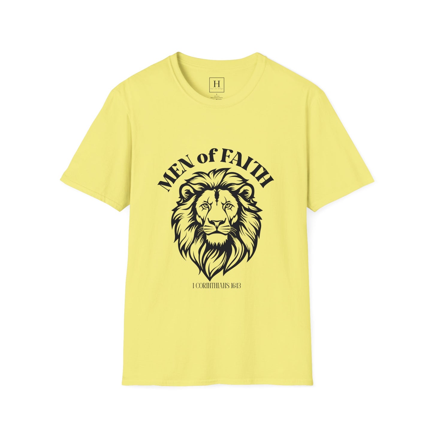 men of faith christian shirt